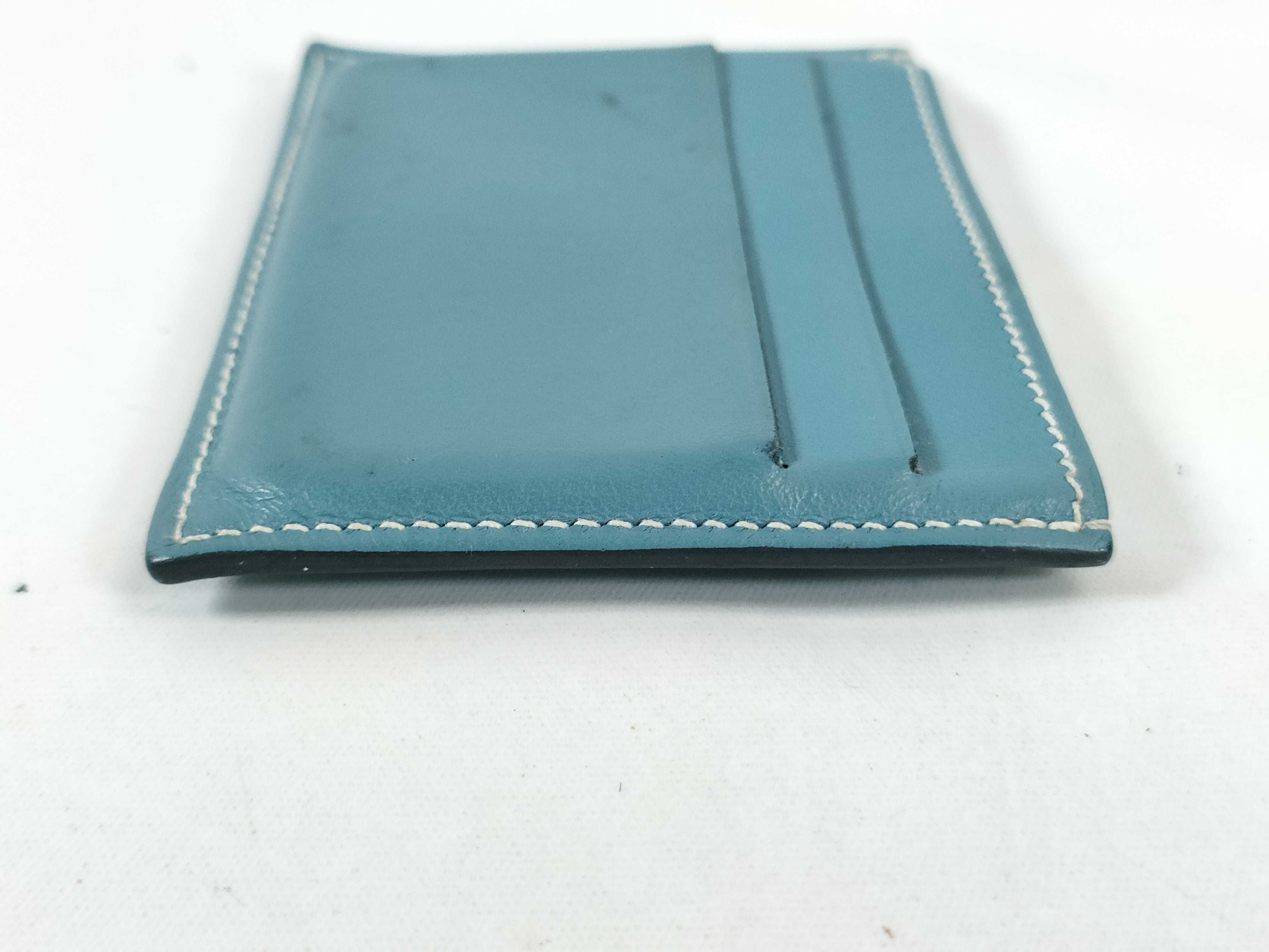 card case, B stamp, with box. (Card case, pass case, business card holder) — view 4