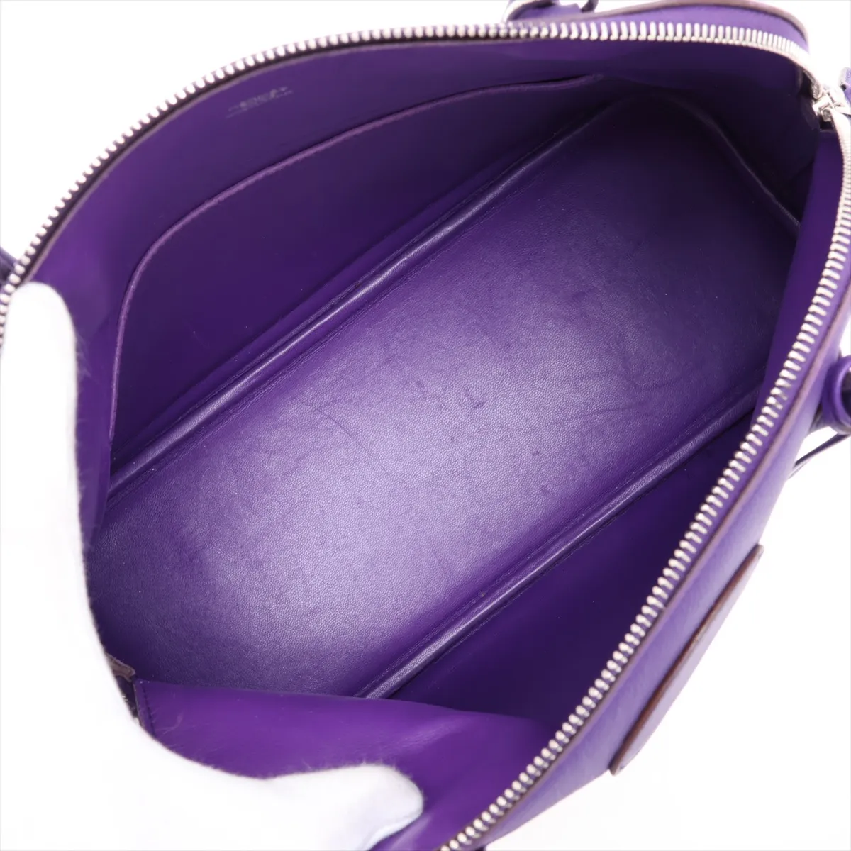 Bolide 31, Veau Epsom, Purple, Silver Hardware P: 2012 — view 7
