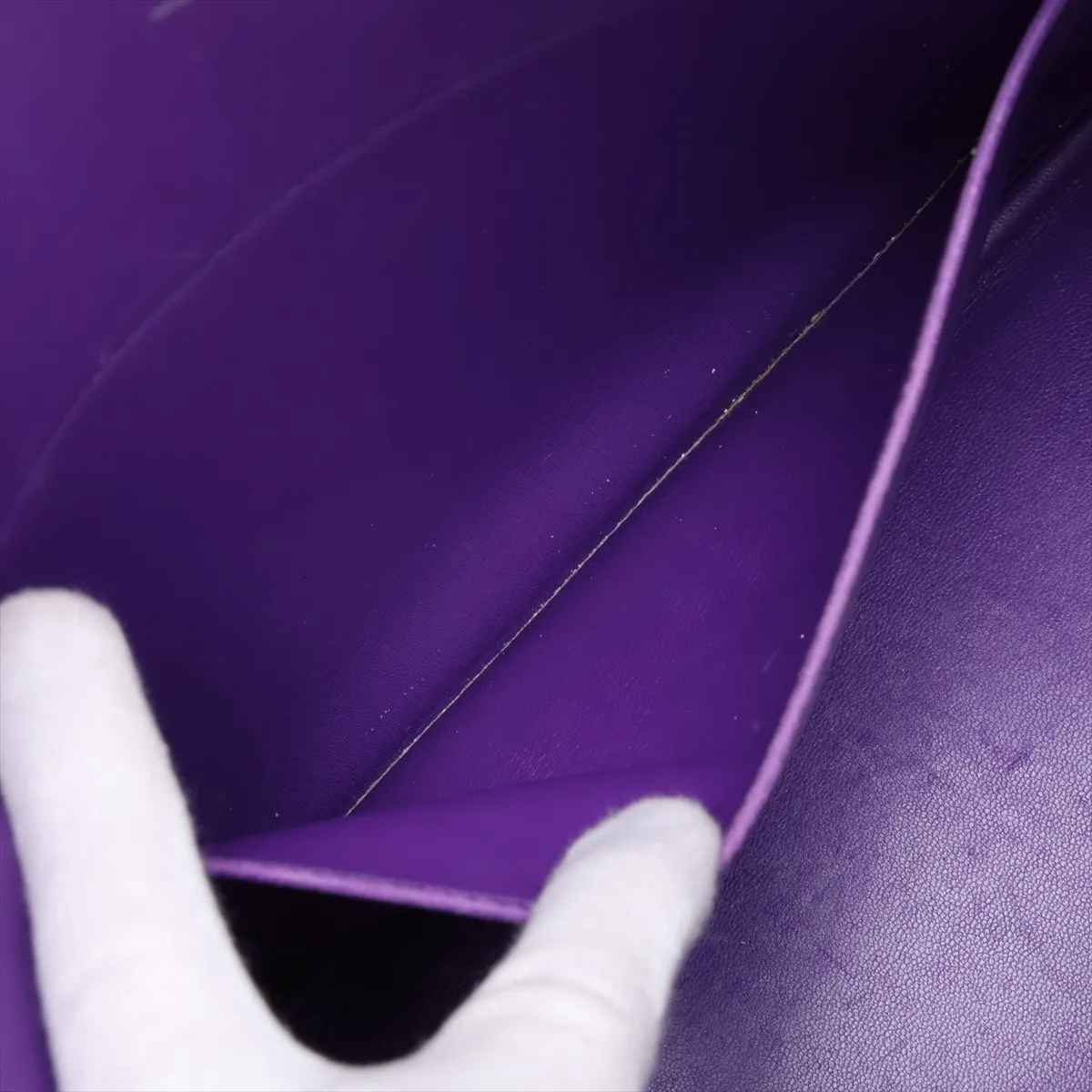 Bolide 31, Veau Epsom, Purple, Silver Hardware P: 2012 — view 8
