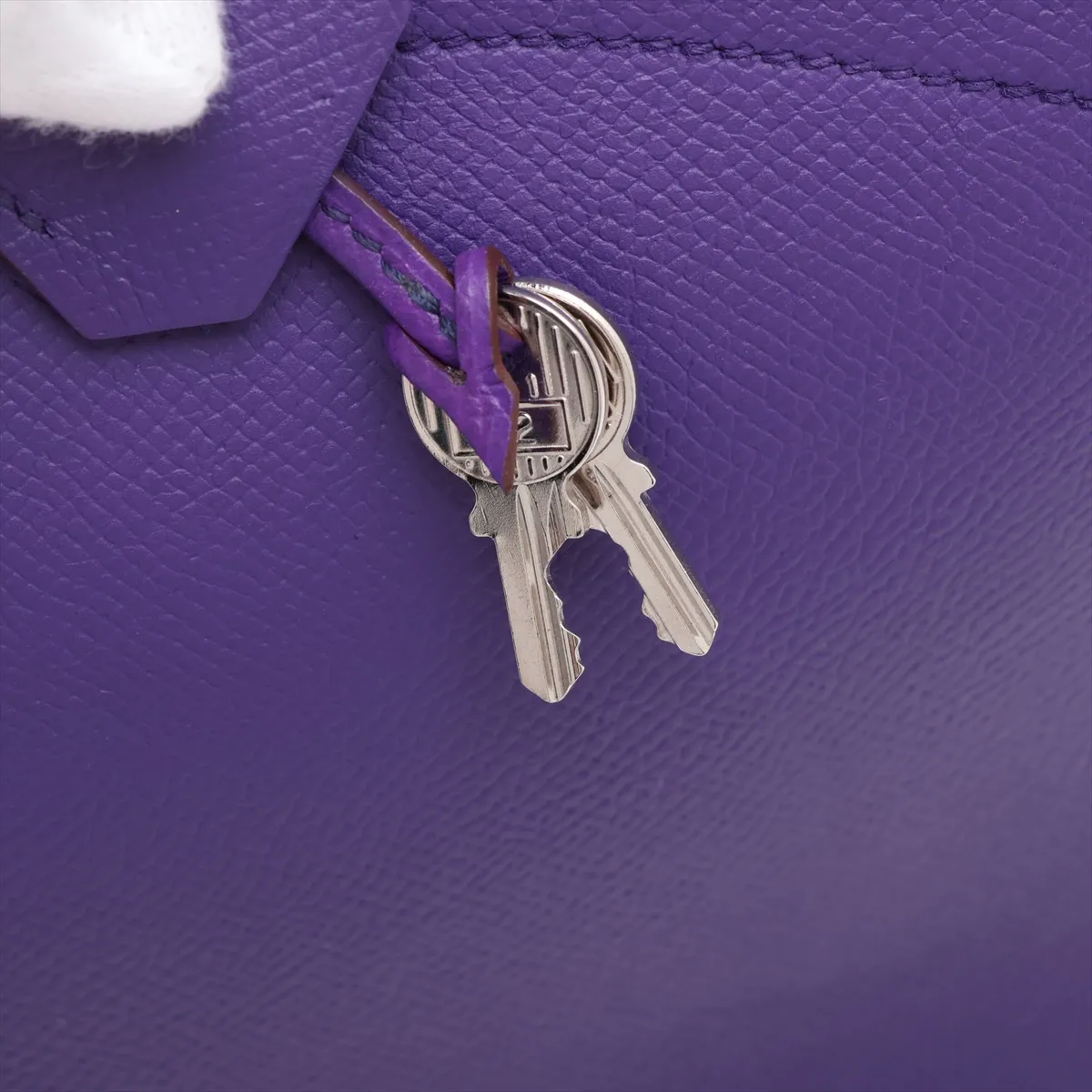 Bolide 31, Veau Epsom, Purple, Silver Hardware P: 2012 — view 10