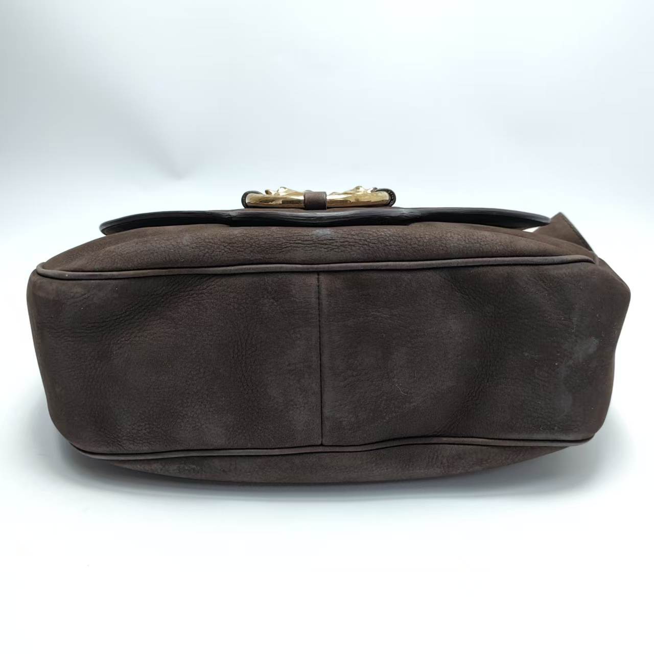 【*Shipped from: China*】GUCCI Horsebit Leather Shoulder Bag 296881 — view 5