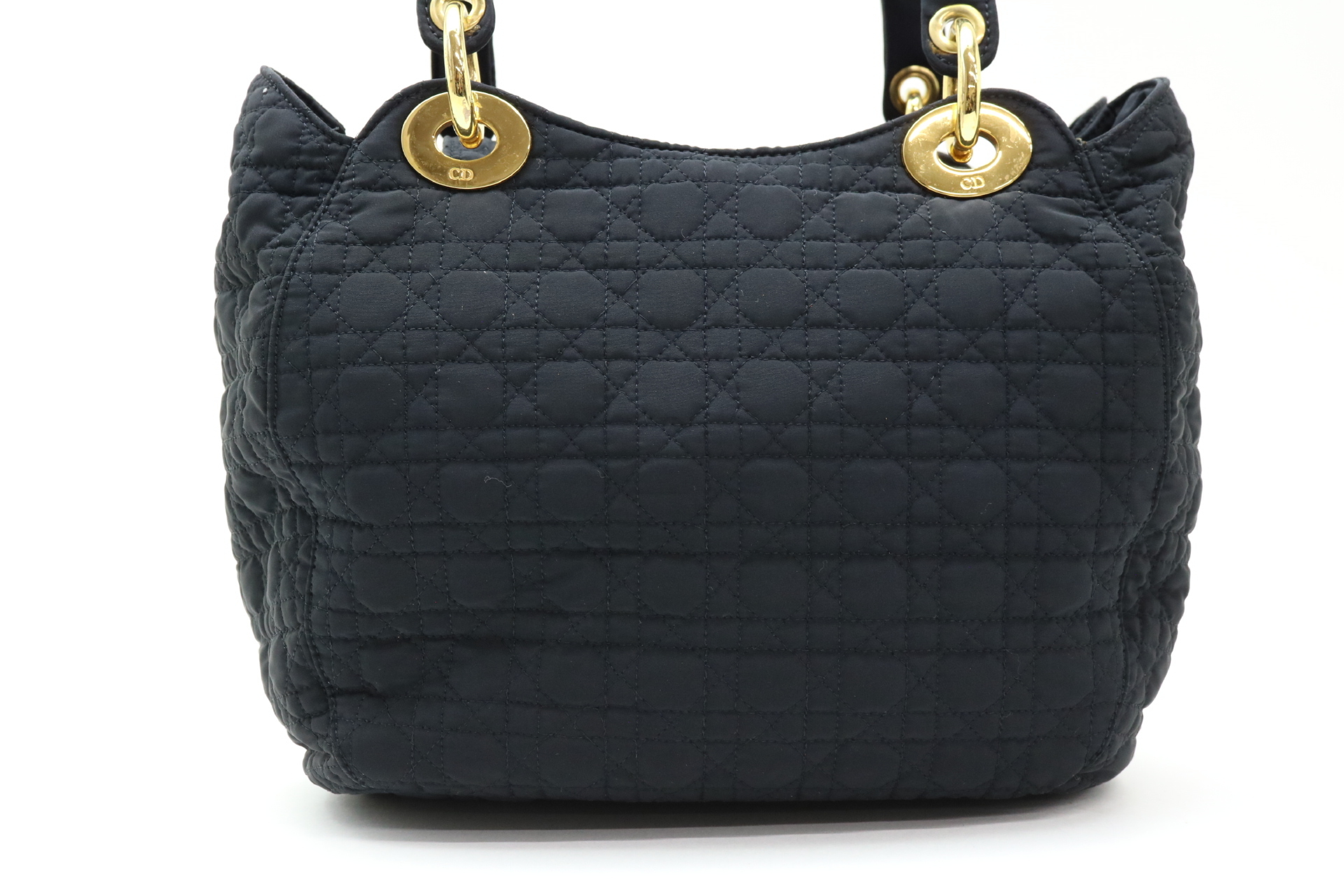 Lady Dior Cannage Nylon Handbag — view 2