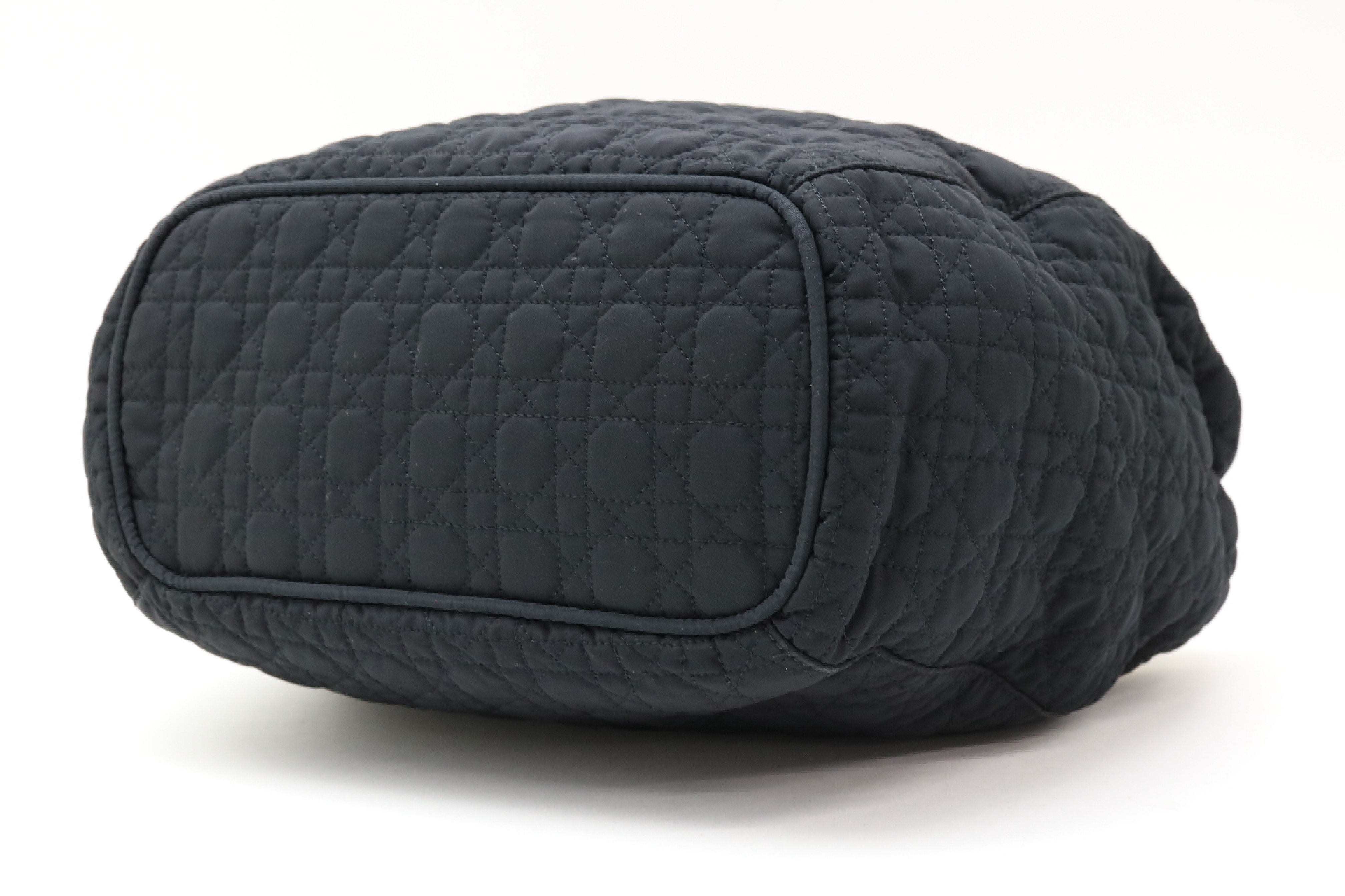 Lady Dior Cannage Nylon Handbag — view 5