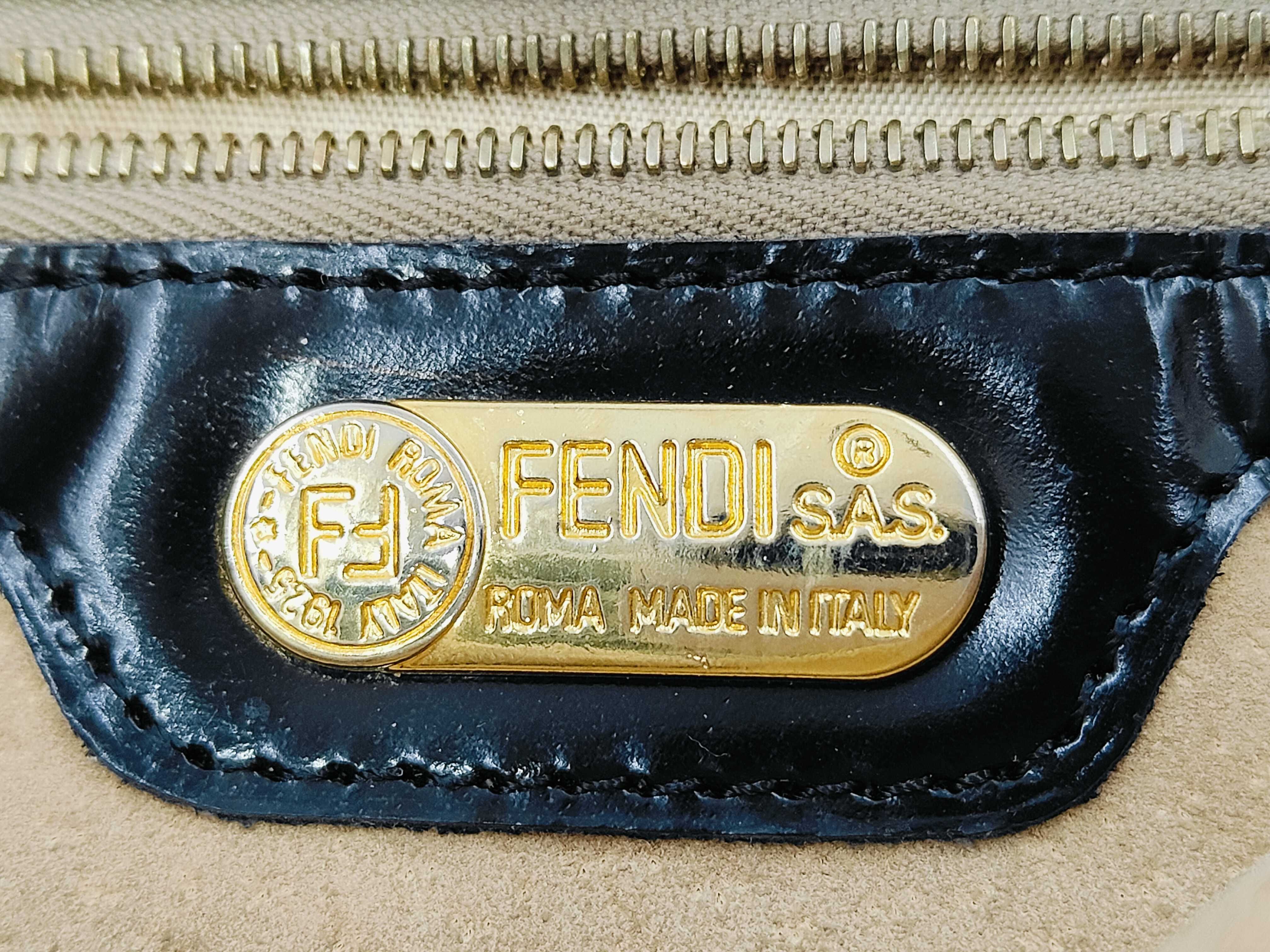 Zucca pattern logo handbag — view 9