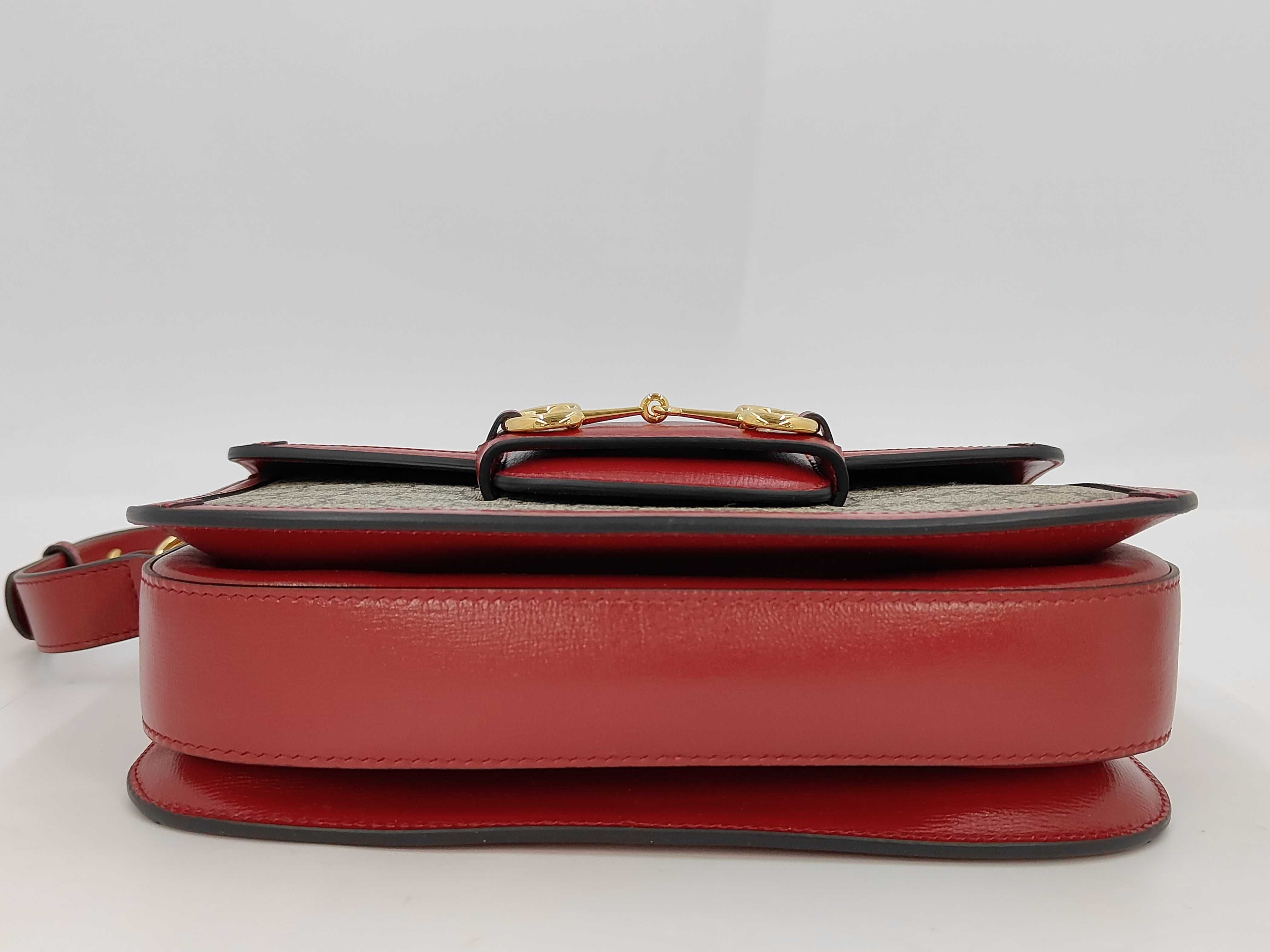602204 Supreme Red One-Shoulder Shoulder Bag — view 4