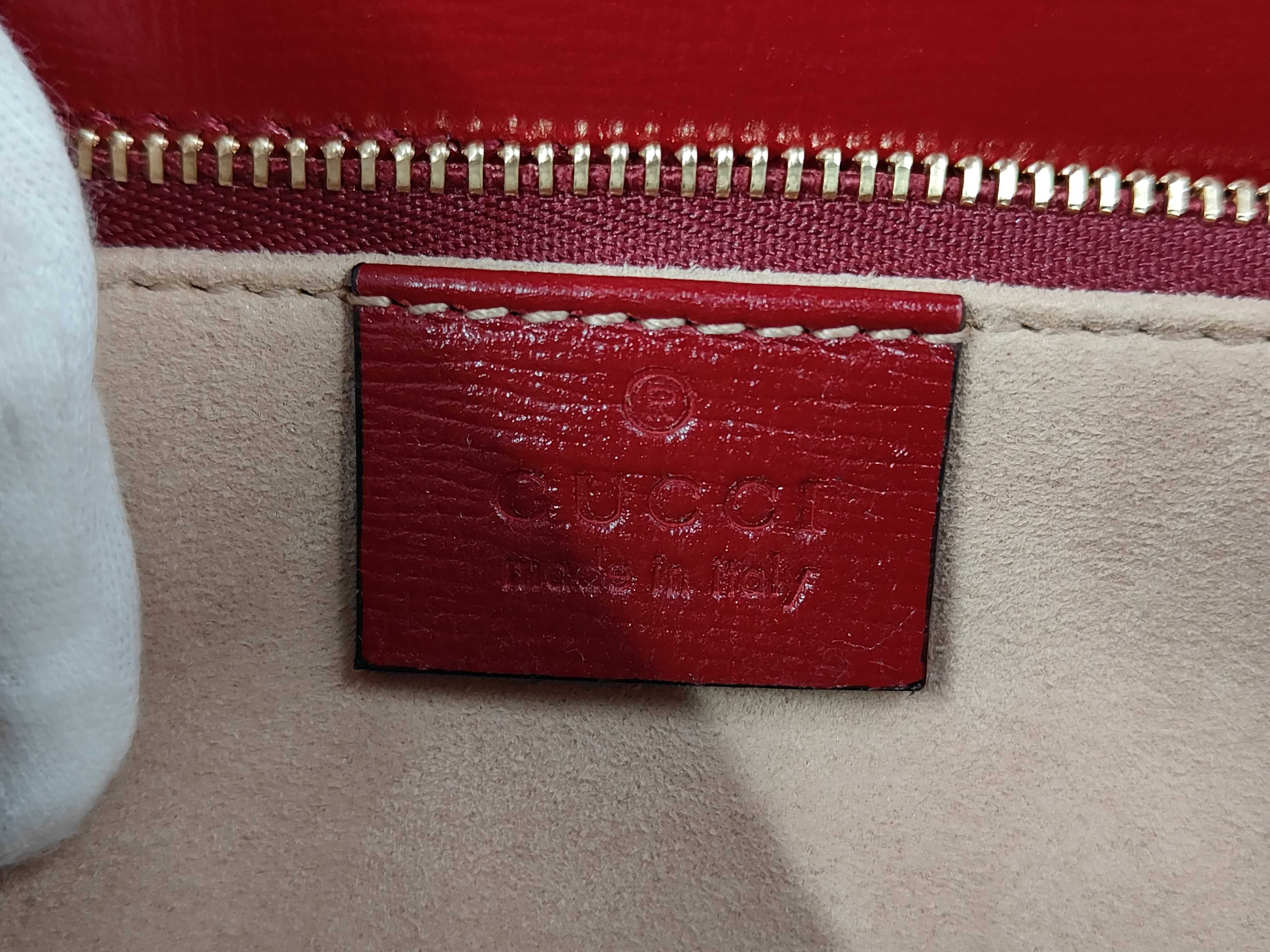 602204 Supreme Red One-Shoulder Shoulder Bag — view 9