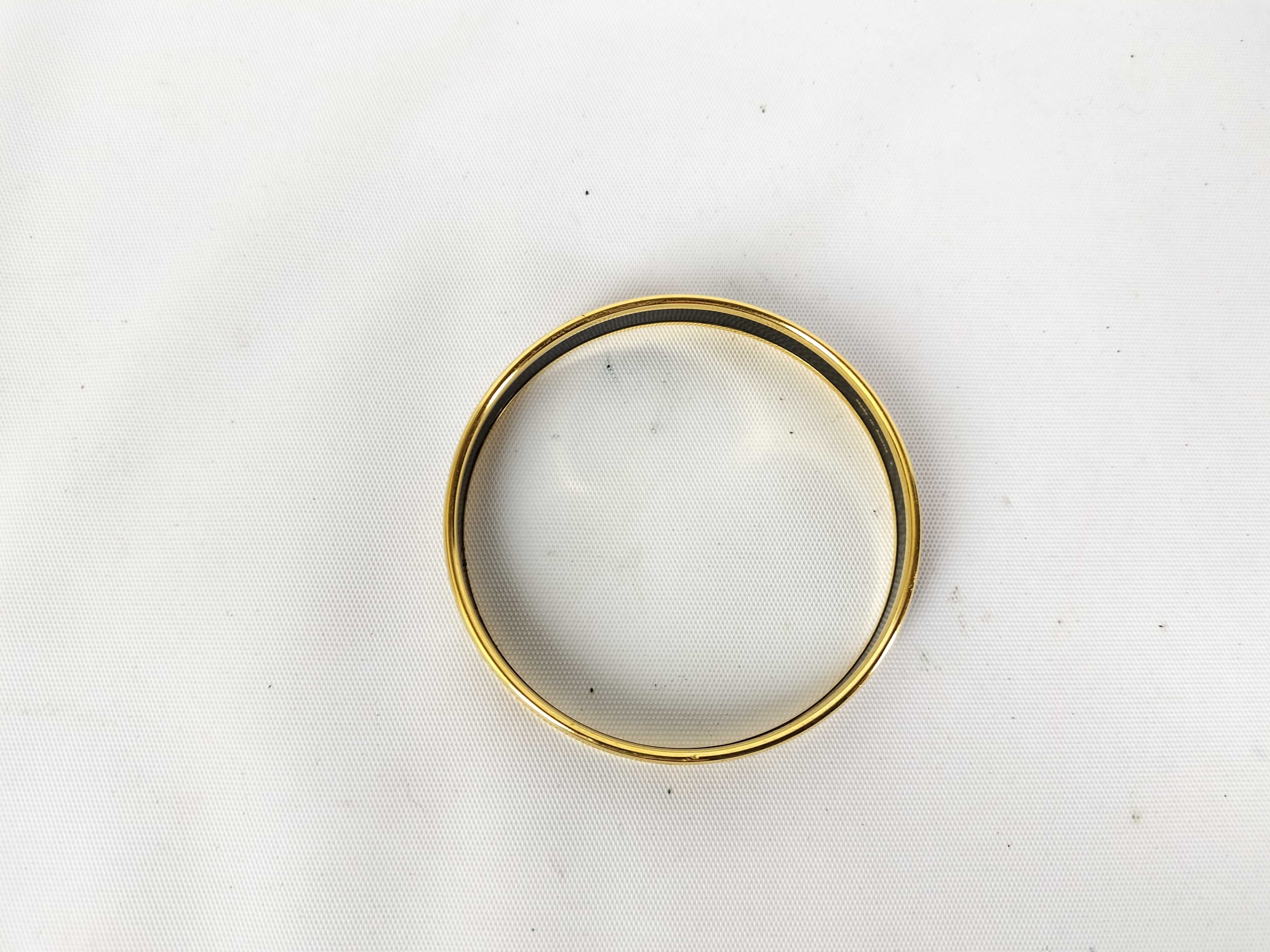 Enamel Bangle Bracelet — view 3