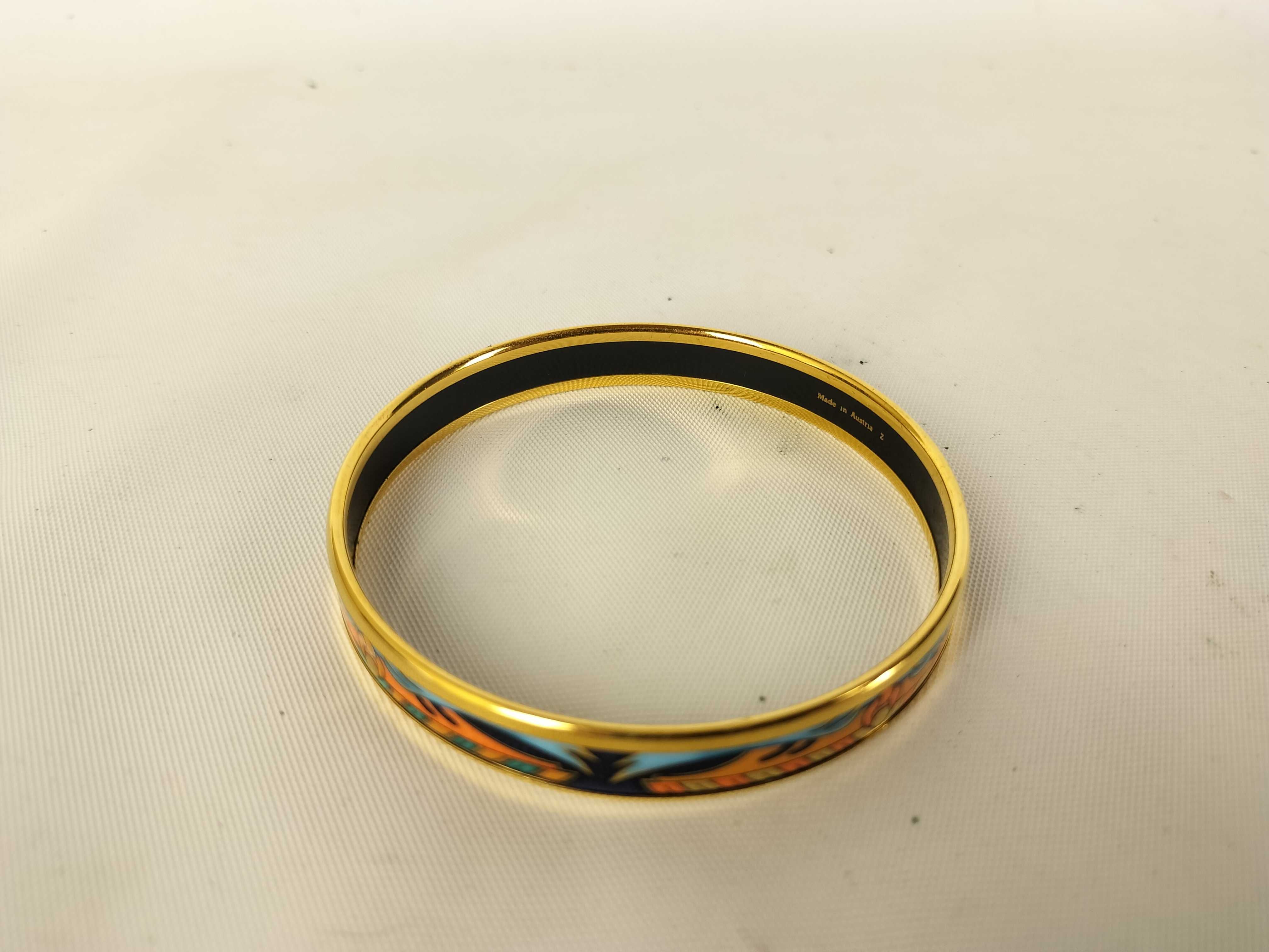 Enamel Bangle Bracelet — view 5
