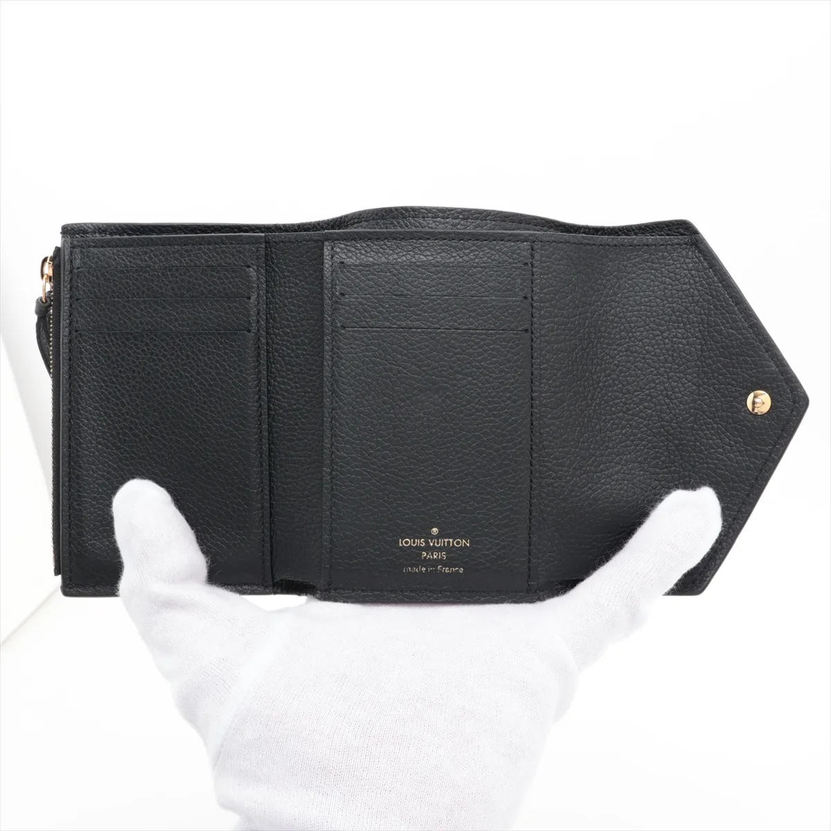 Empreinte Portefeuille Victorine M64060 Noir Compact Wallet (RFID detected) — view 4