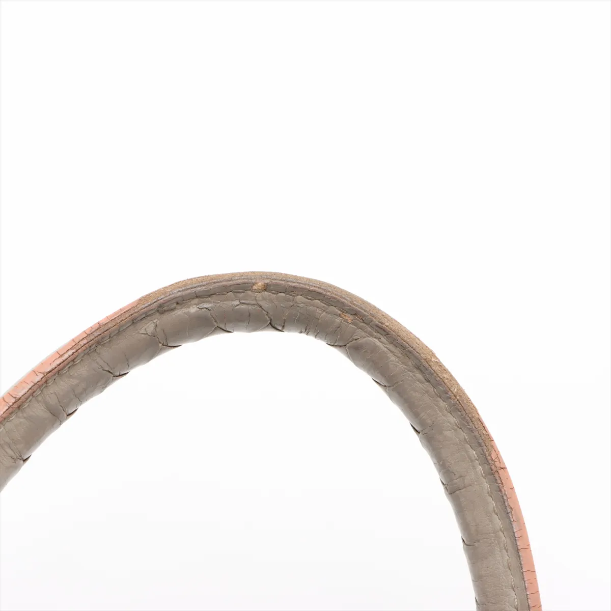 Intrecciato Leather Handbag Beige — view 14
