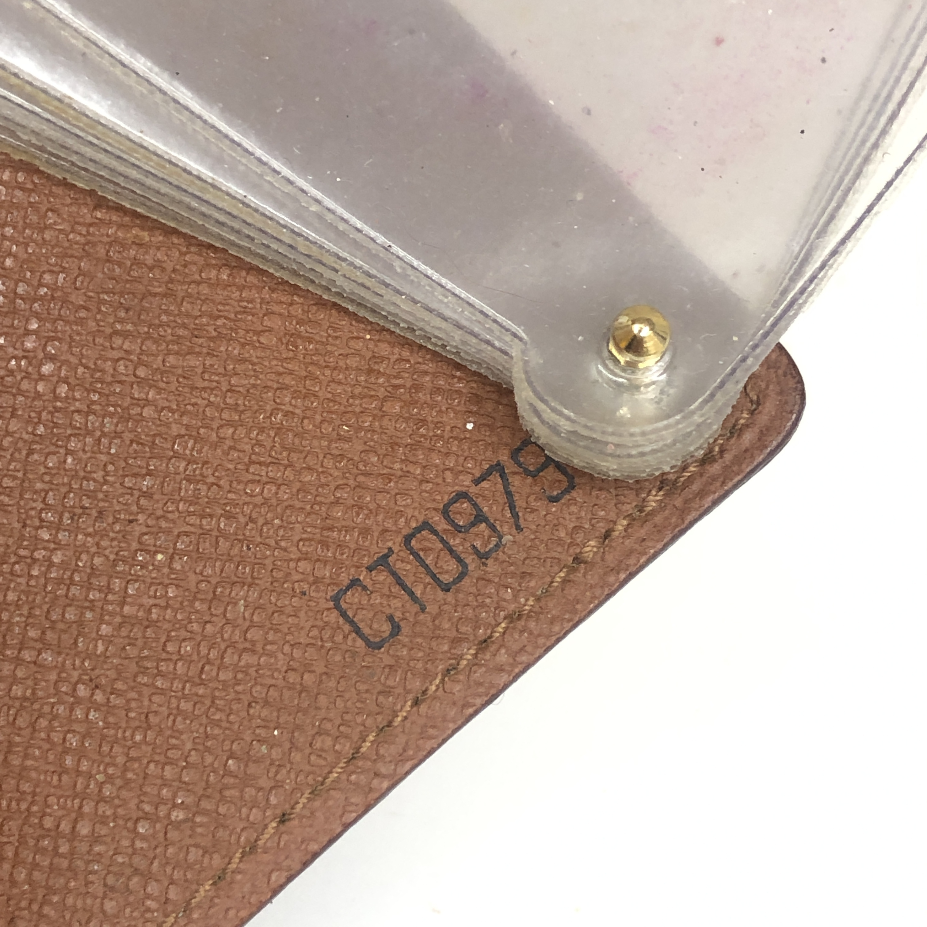 Monogram Portecarte Credit Pression M60937 Card Case CT0979 Business Card Holder Pass Case Card Case Made in France Card Case — view 15