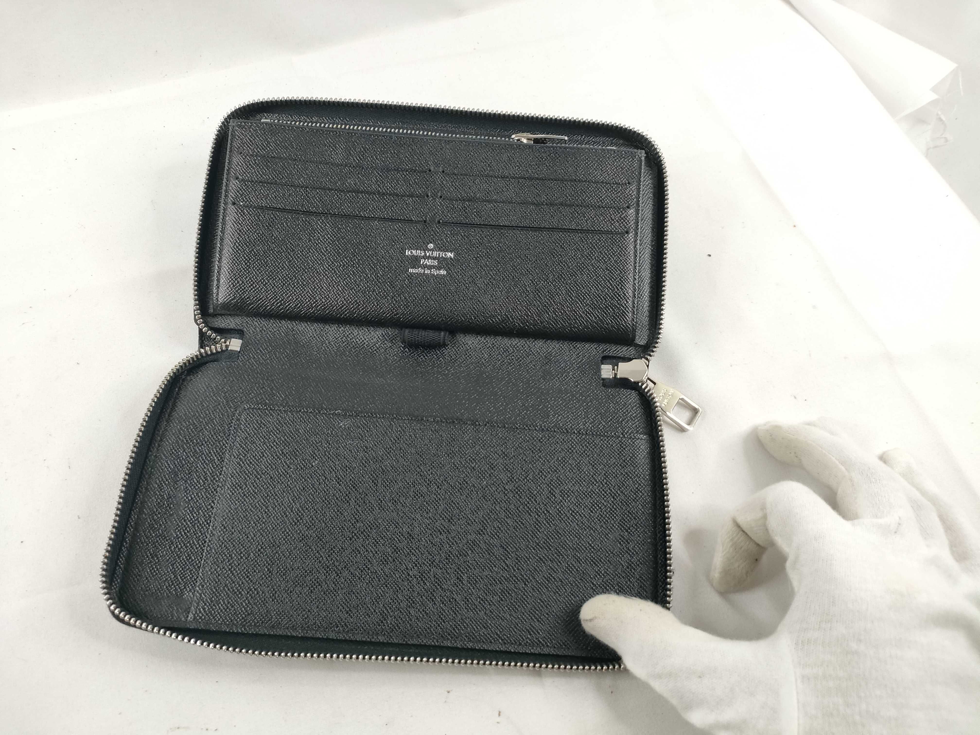 Damier Graphite Louis Vuitton Zippy Organizer Wallet — view 8