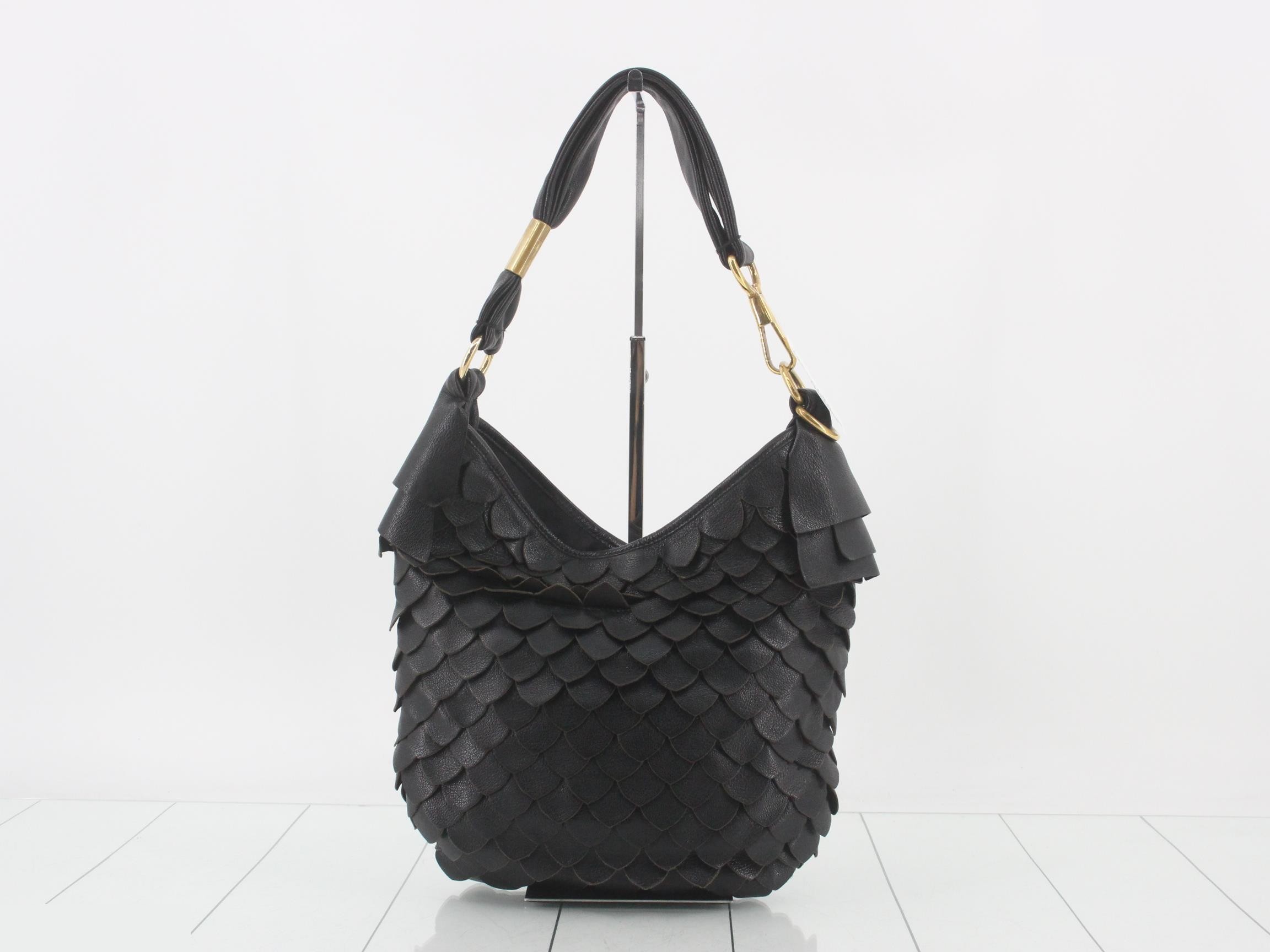 Other lines: Bags & Shoulder Bags - Fishscale Leather - Black — view 2
