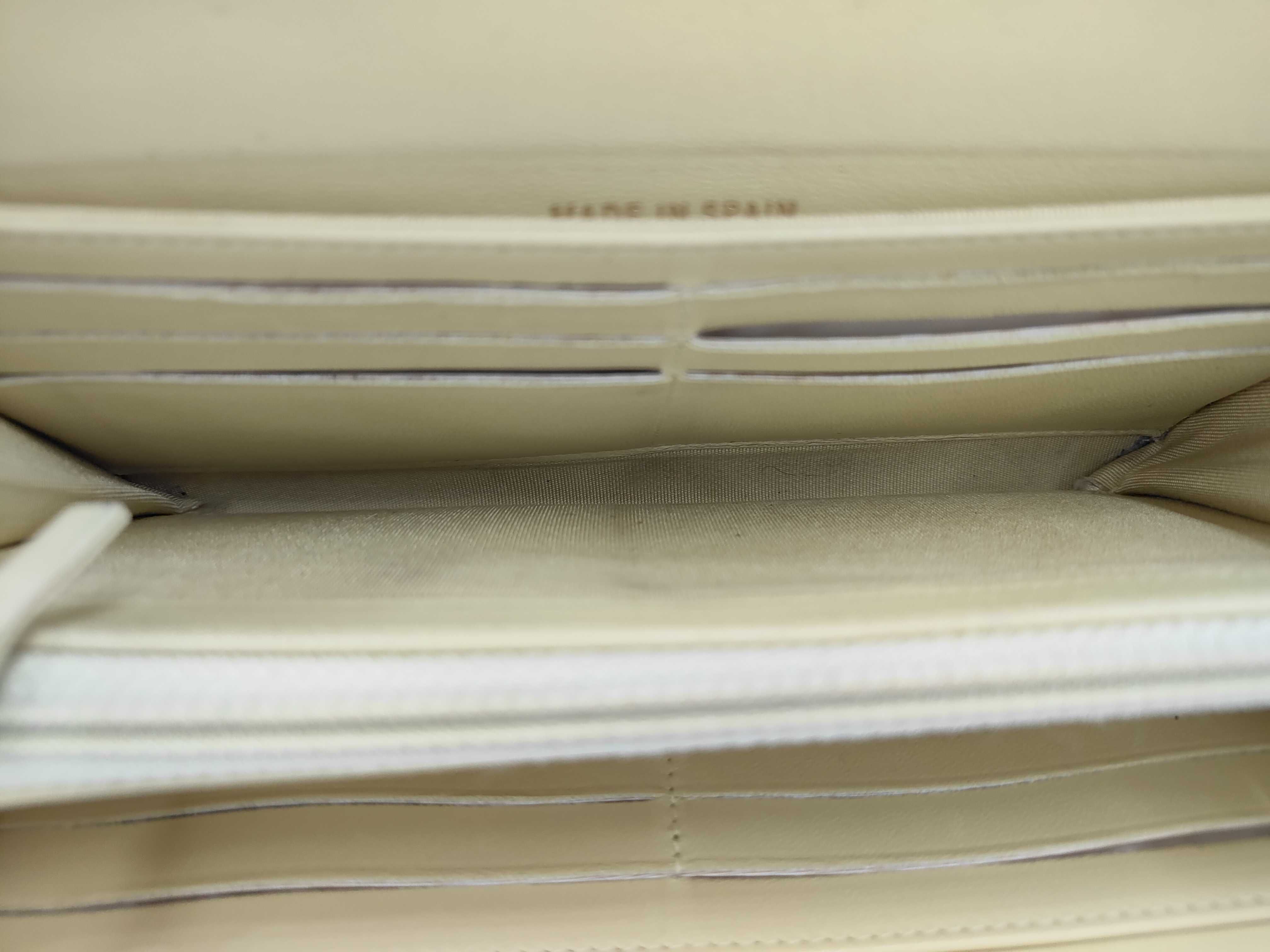 Matelassé Long Wallet, Lambskin, Yellow — view 12