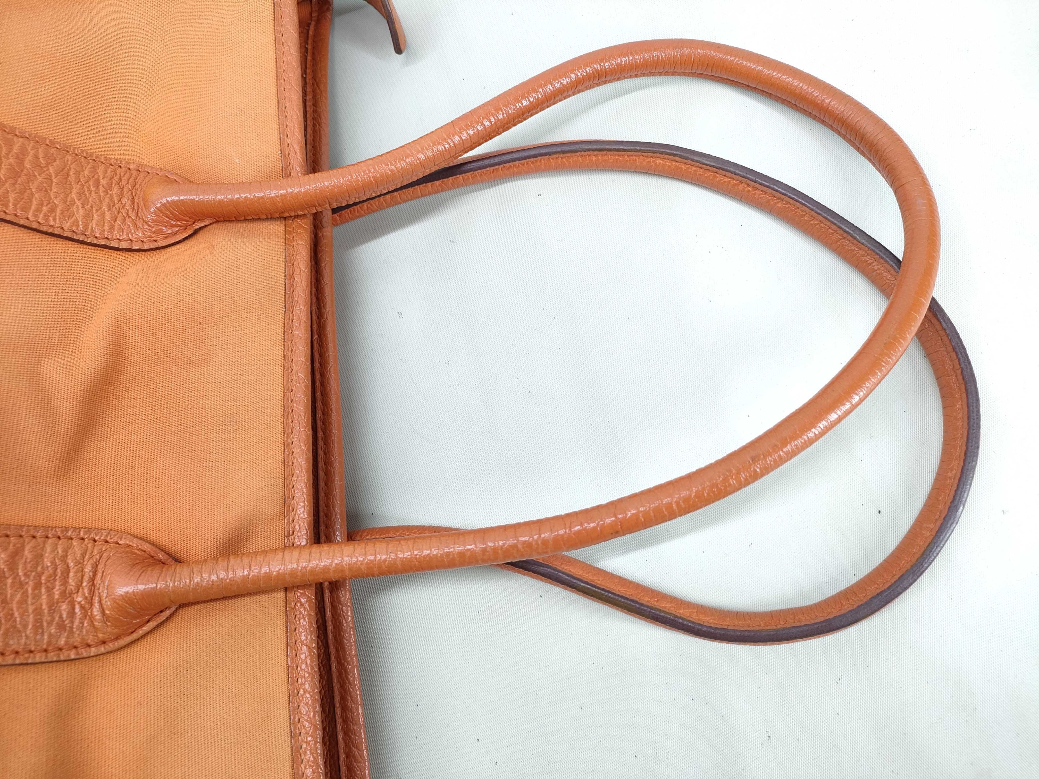 Garden Zip Tote Bag M Orange W28cm Tote Bag — view 5