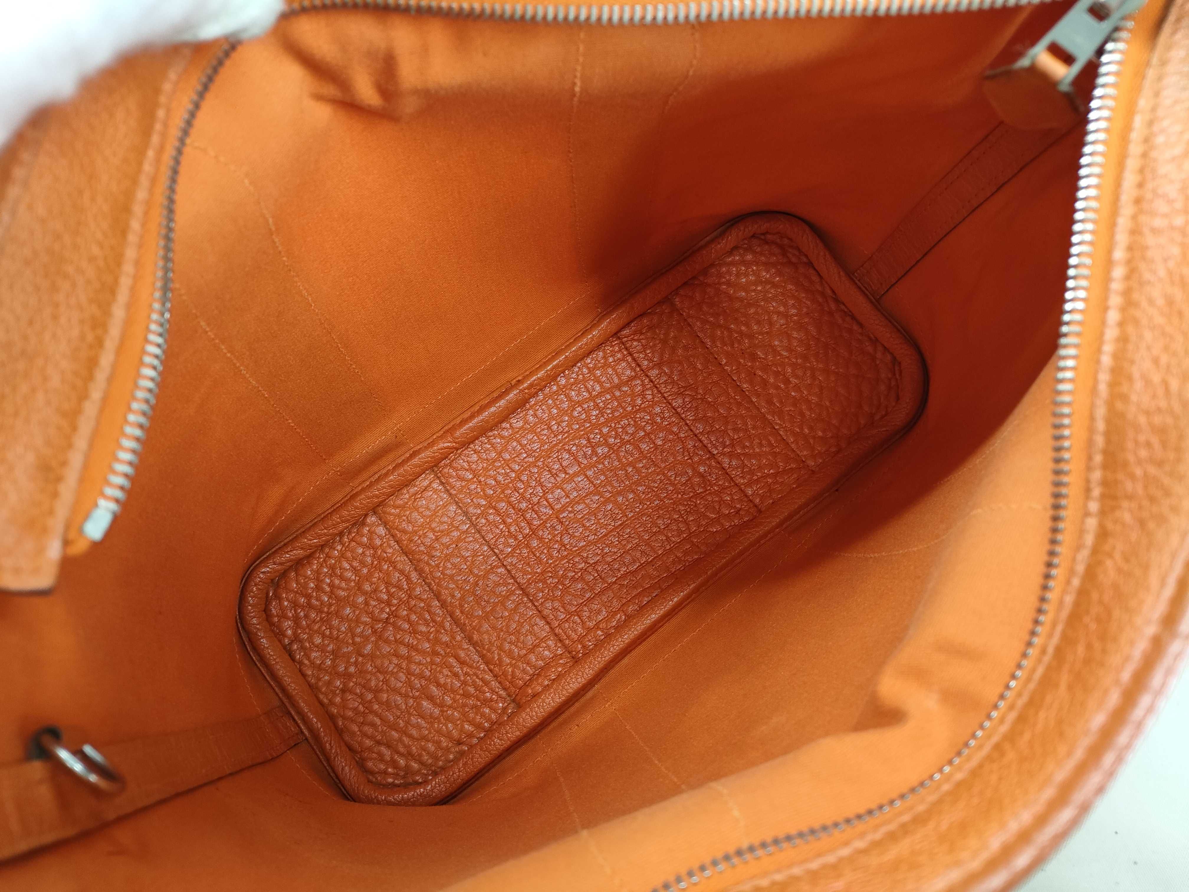 Garden Zip Tote Bag M Orange W28cm Tote Bag — view 9