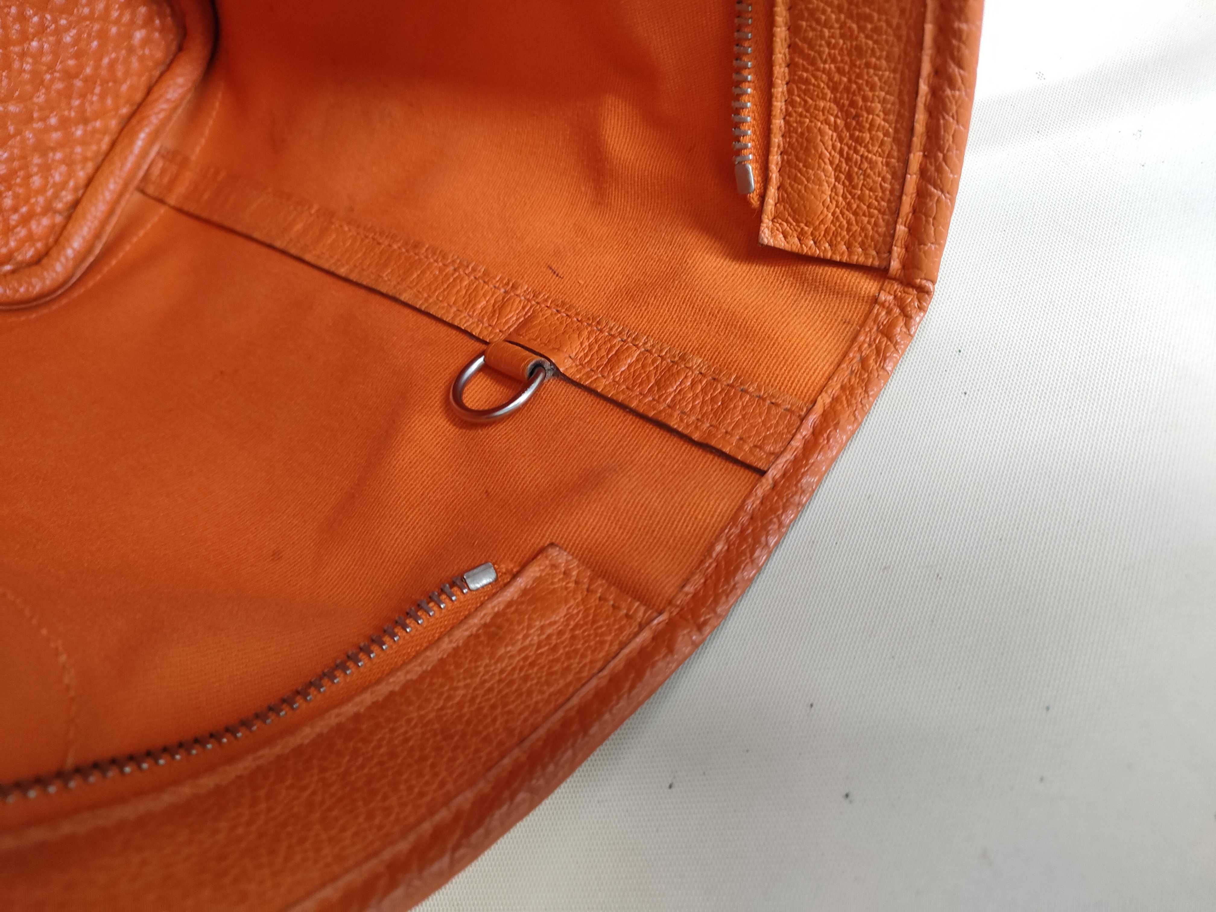 Garden Zip Tote Bag M Orange W28cm Tote Bag — view 10