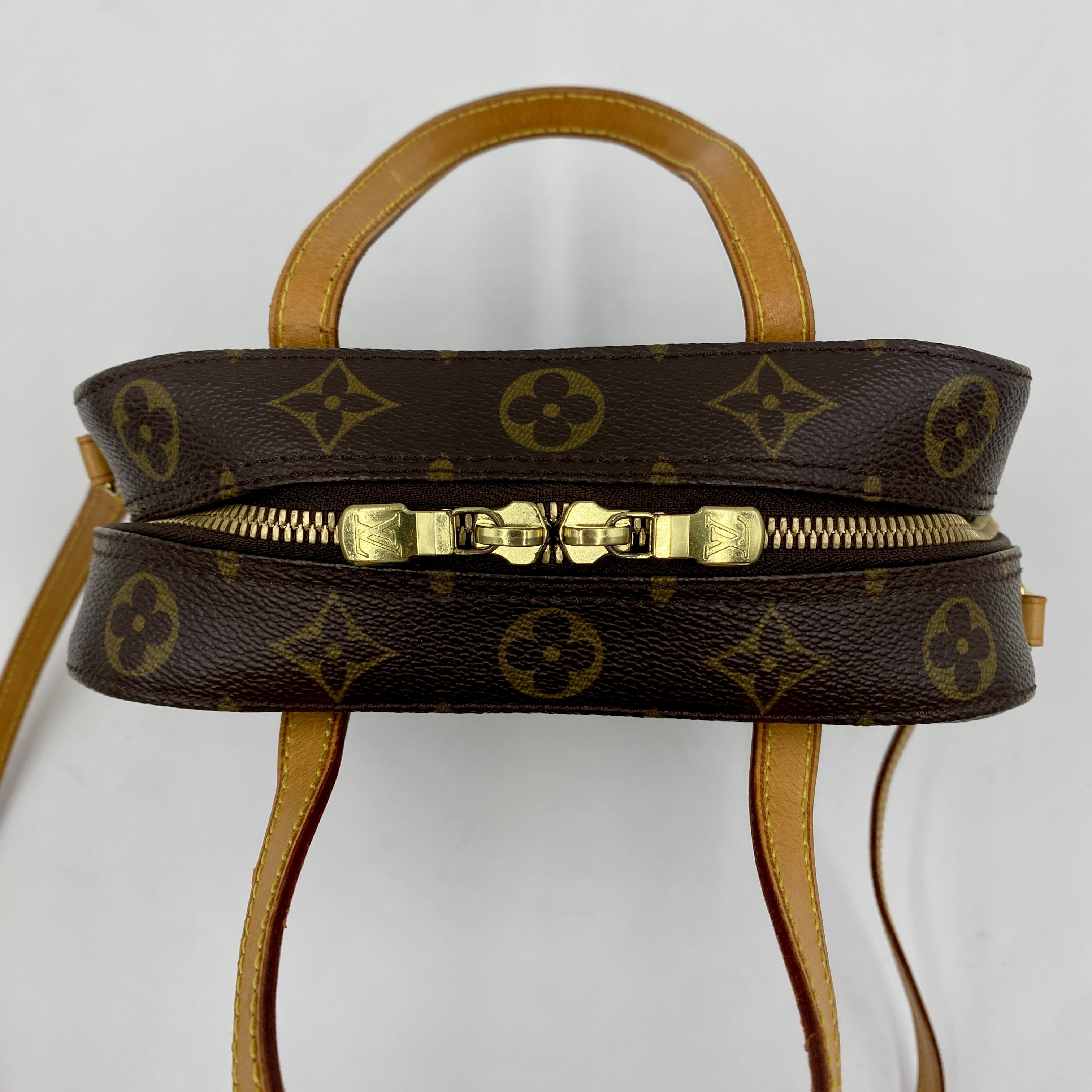 Spontini Monogram M47500 AR0072 Brown Shoulder Bag — view 3