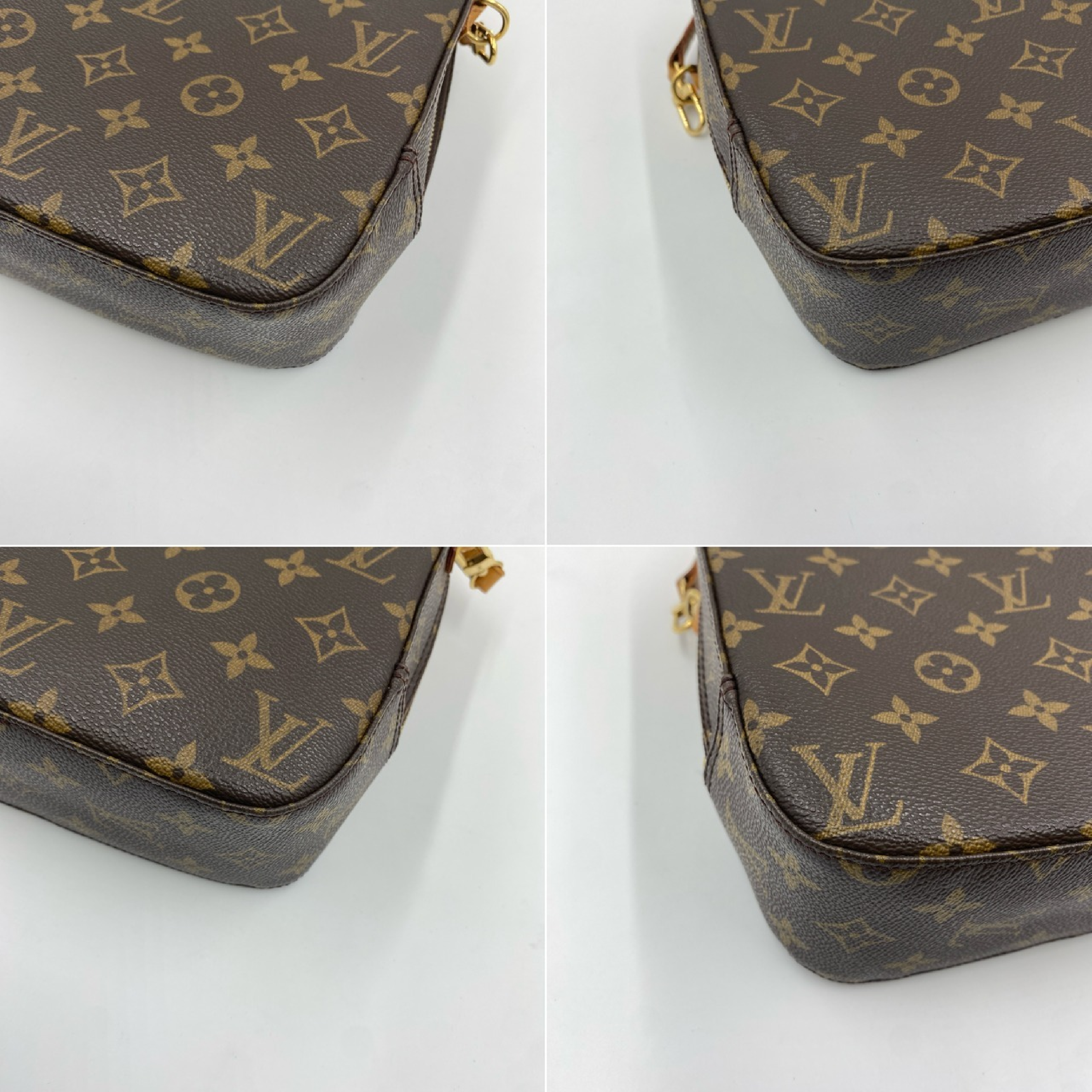 Spontini Monogram M47500 AR0072 Brown Shoulder Bag — view 9