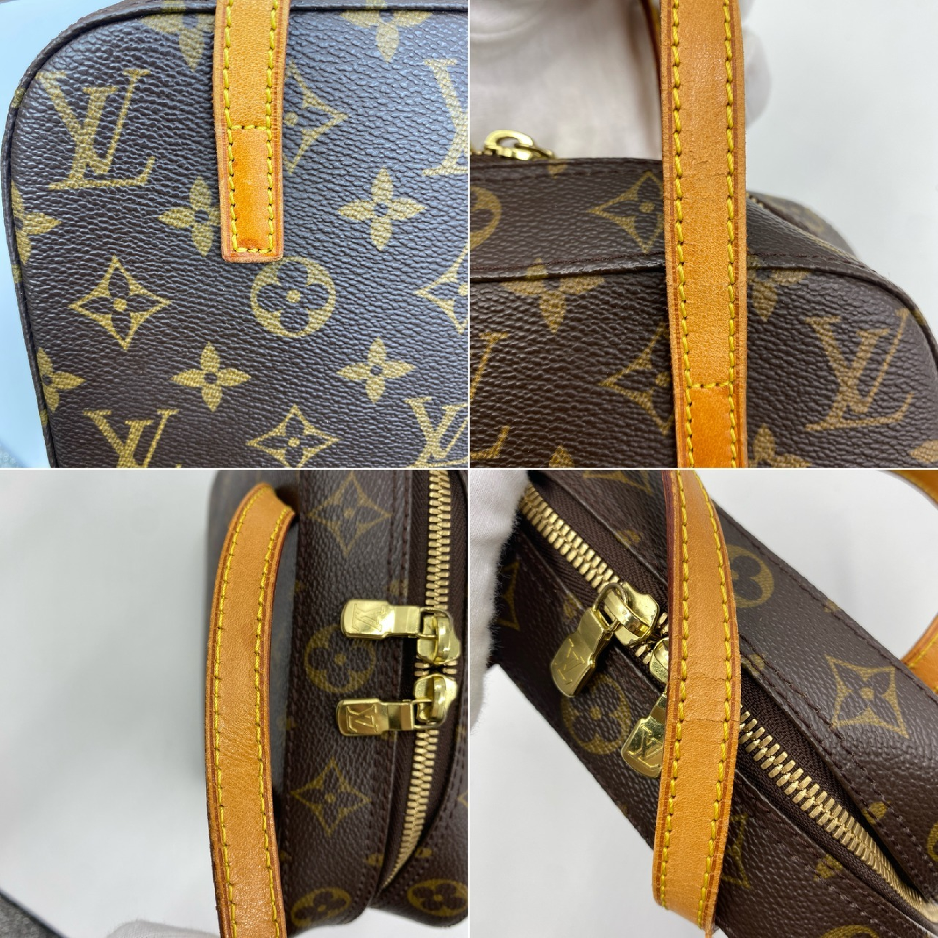 Spontini Monogram M47500 AR0072 Brown Shoulder Bag — view 10