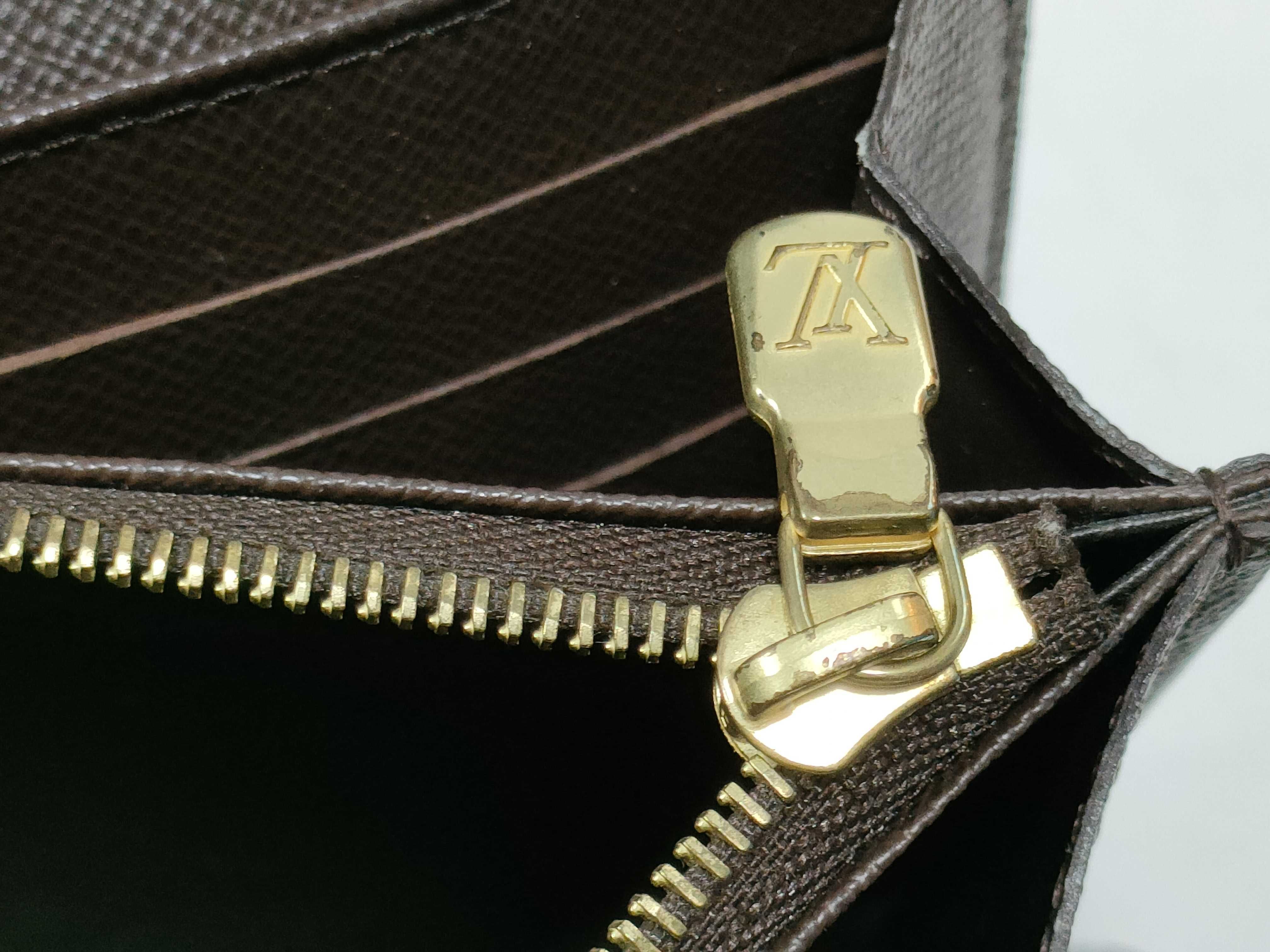 Monogram Louis Vuitton Portefeuille Sarah N63209 CA3184 Damier Wallet Long Wallet — view 11