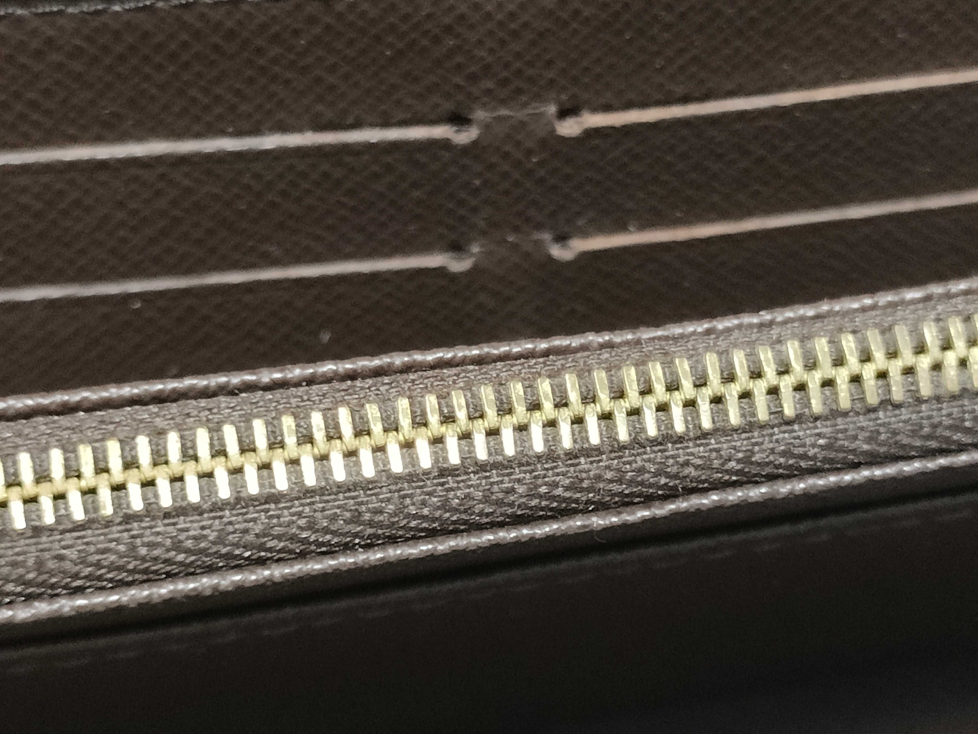 Monogram Louis Vuitton Portefeuille Sarah N63209 CA3184 Damier Wallet Long Wallet — view 12