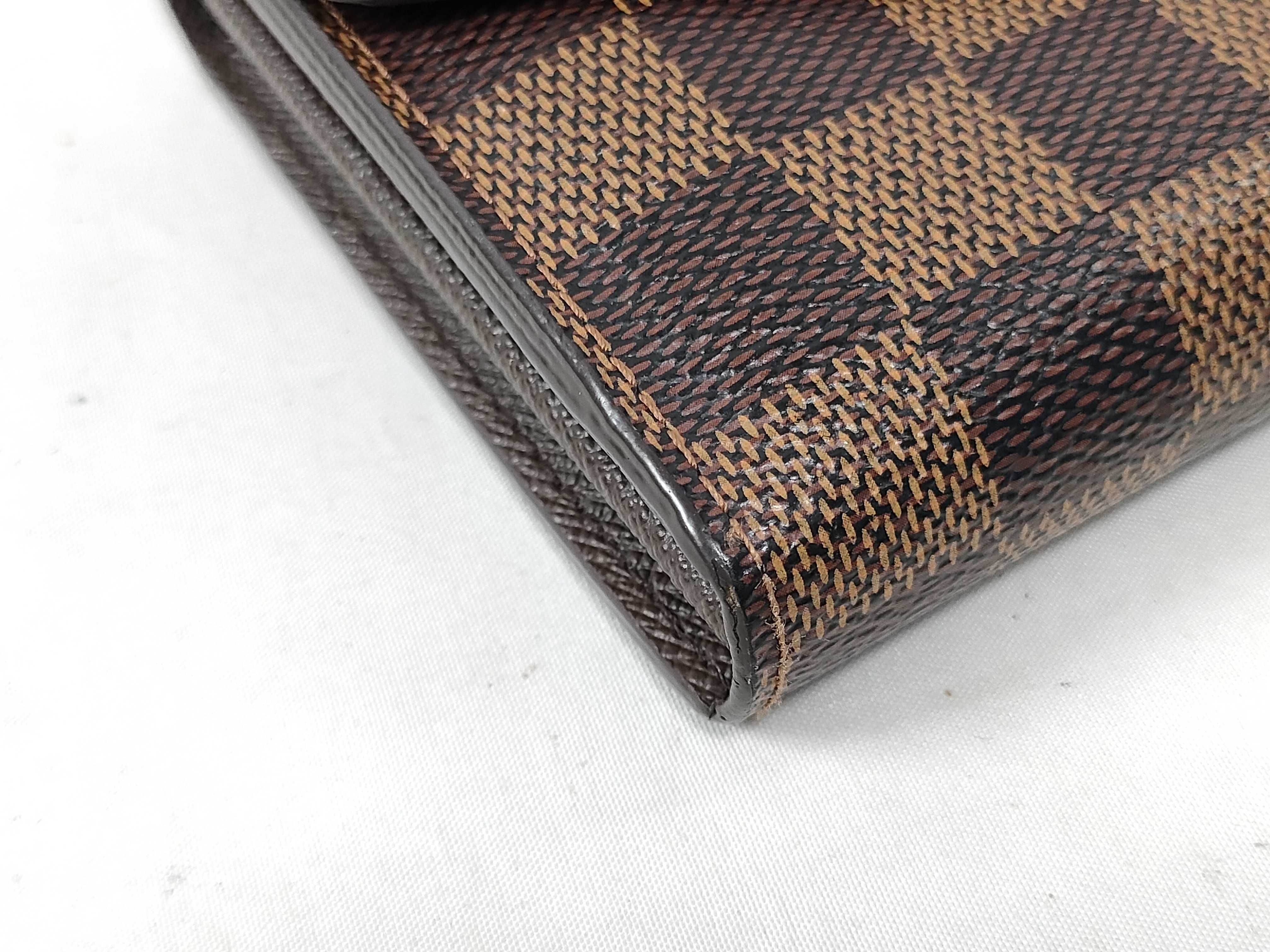 Monogram Louis Vuitton Portefeuille Sarah N63209 CA3184 Damier Wallet Long Wallet — view 6