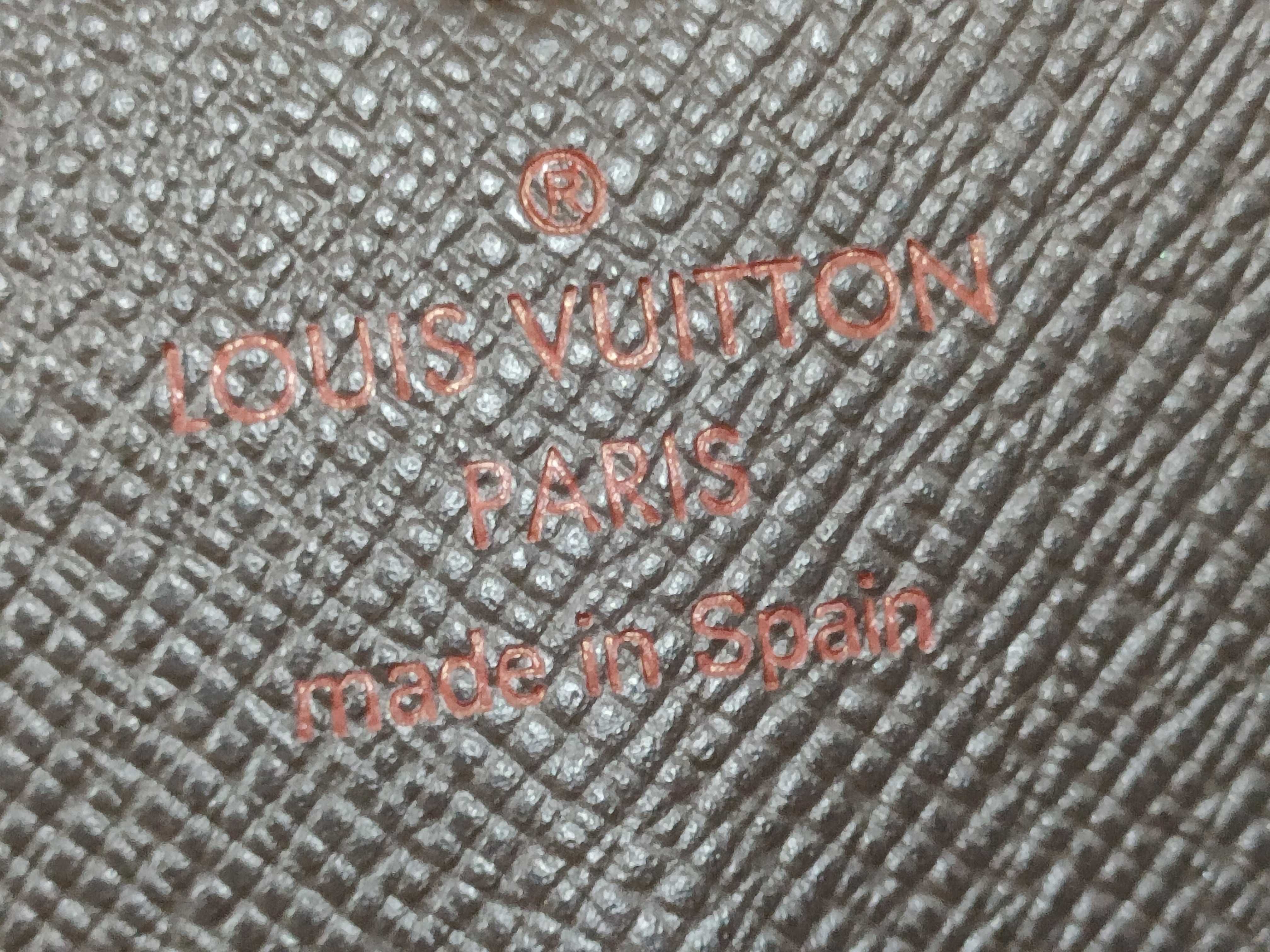 Monogram Louis Vuitton Portefeuille Sarah N63209 CA3184 Damier Wallet Long Wallet — view 9