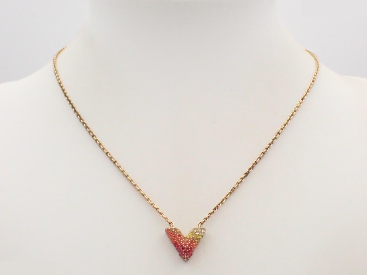 Necklace Essential LV Strass Necklace Chain approx. 44cm — view 3