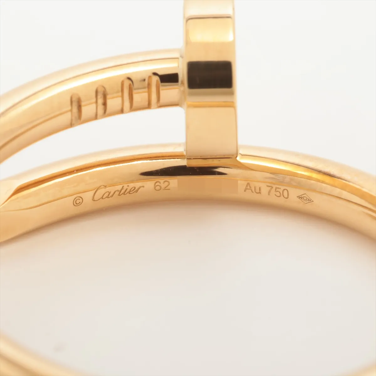 Juste un Clou Ring, 750 (Yellow Gold), 8.1g, Size 62, PRP039, dents present, CRB4092662 — view 3