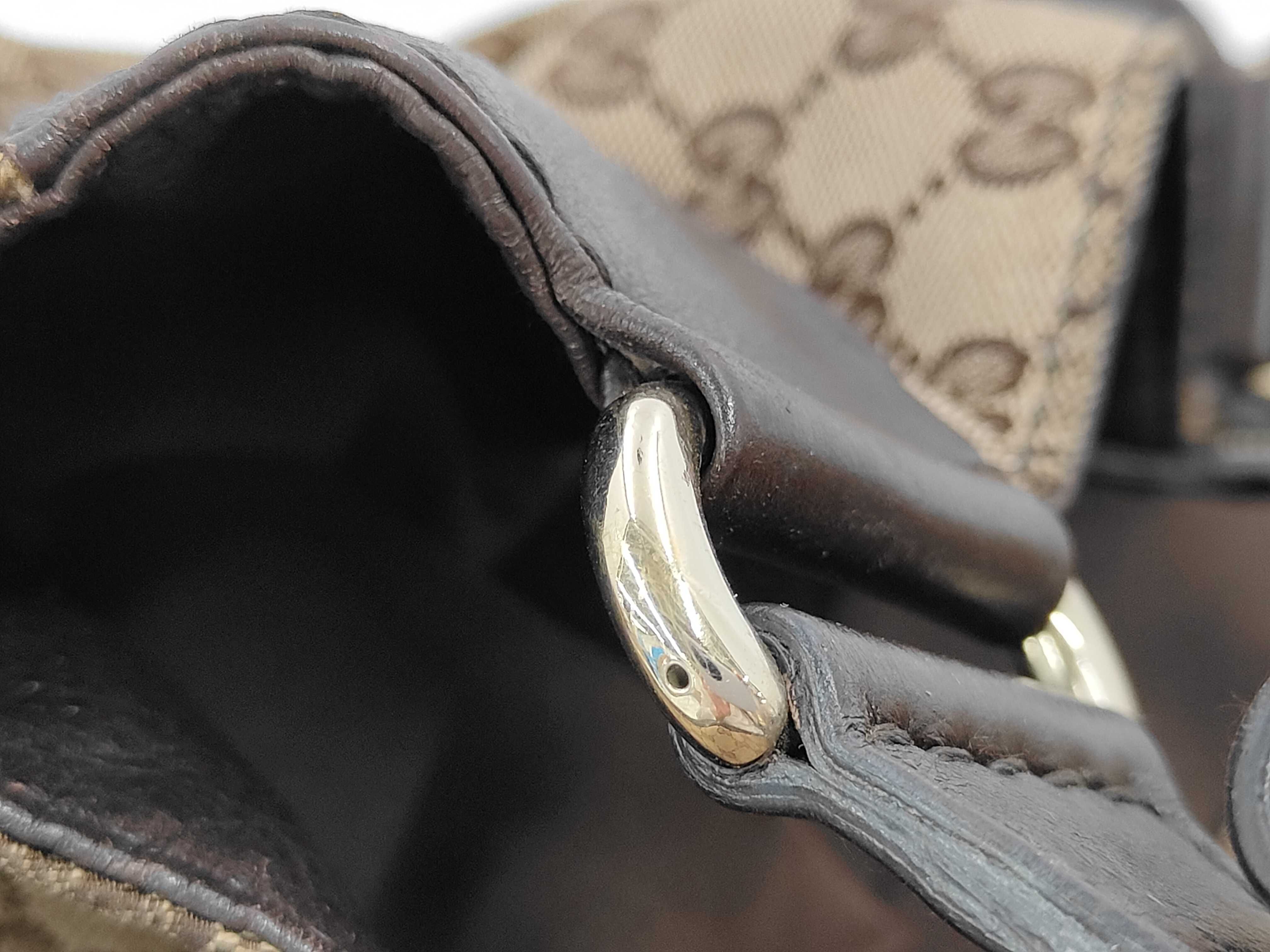 GG Interlocking Shoulder Bag Brown 203504 Handbag — view 9