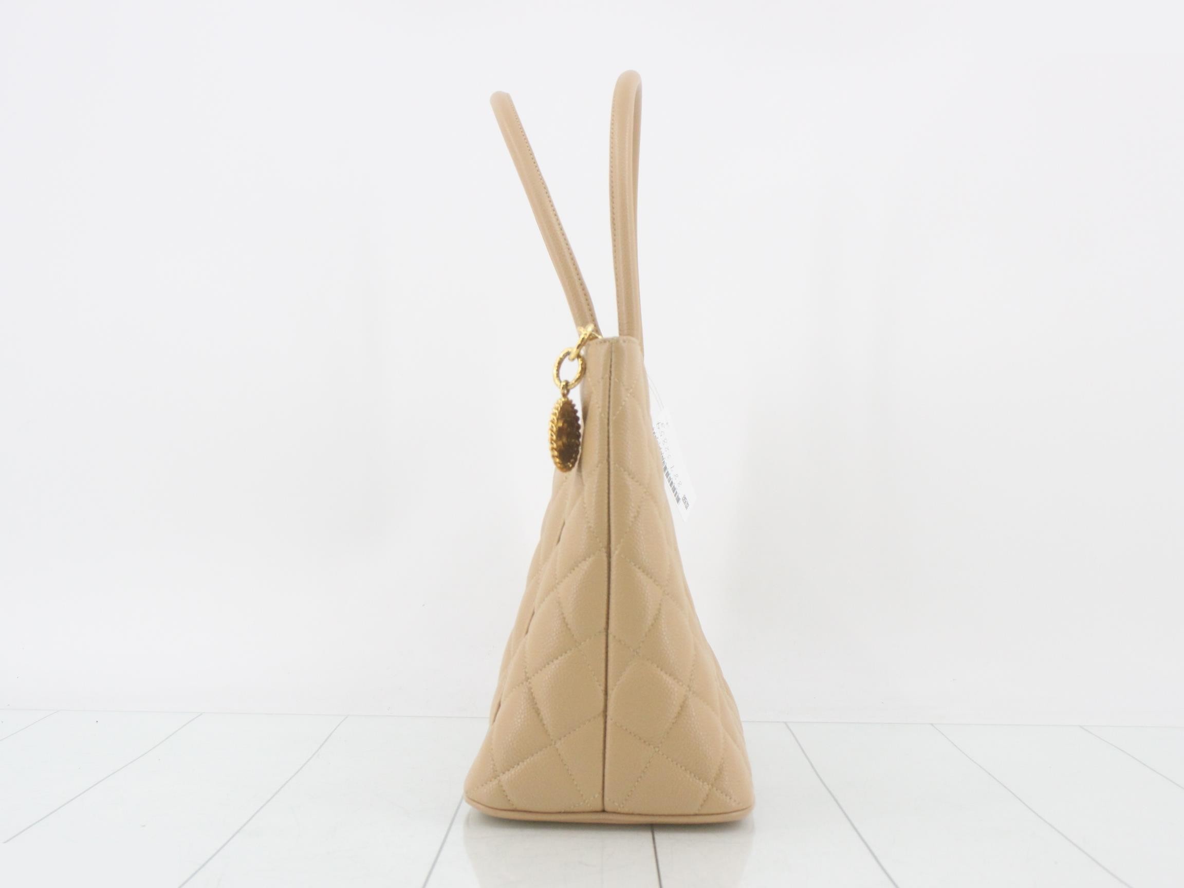 Reissue Tote Bag - Caviar Leather - Coco Mark — view 4