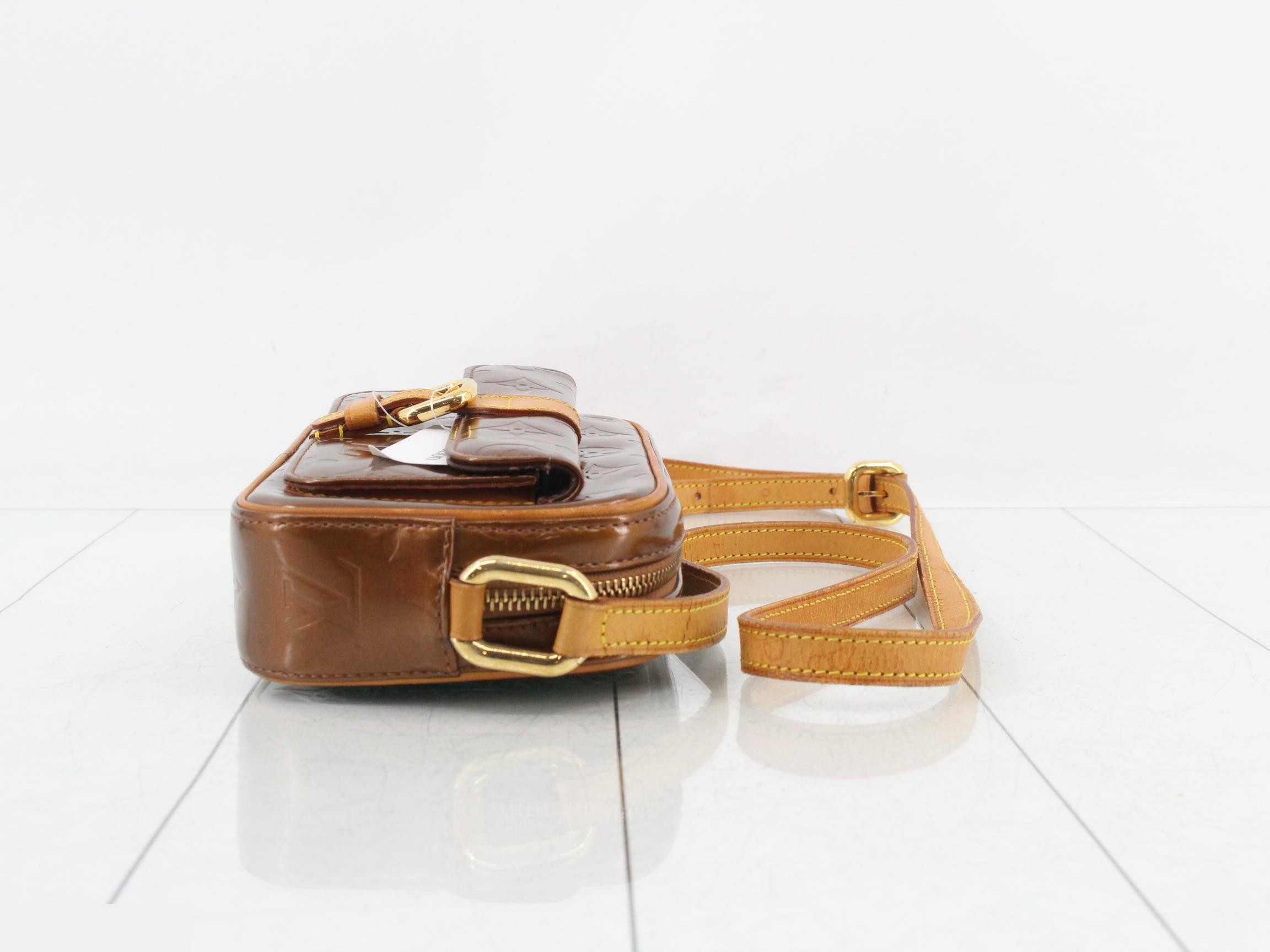 Vernis Christie MM Bronze Shoulder Bag — view 3