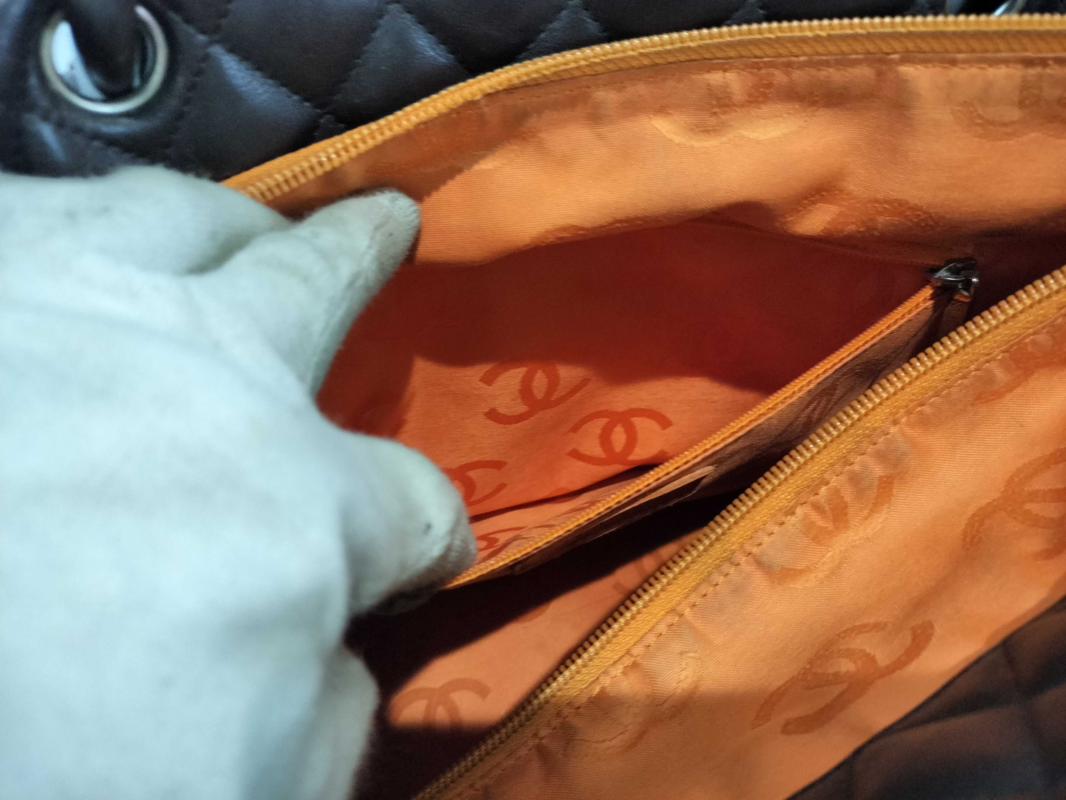 Cambon Tote Bag, No. 12, Brown Handbag — view 11
