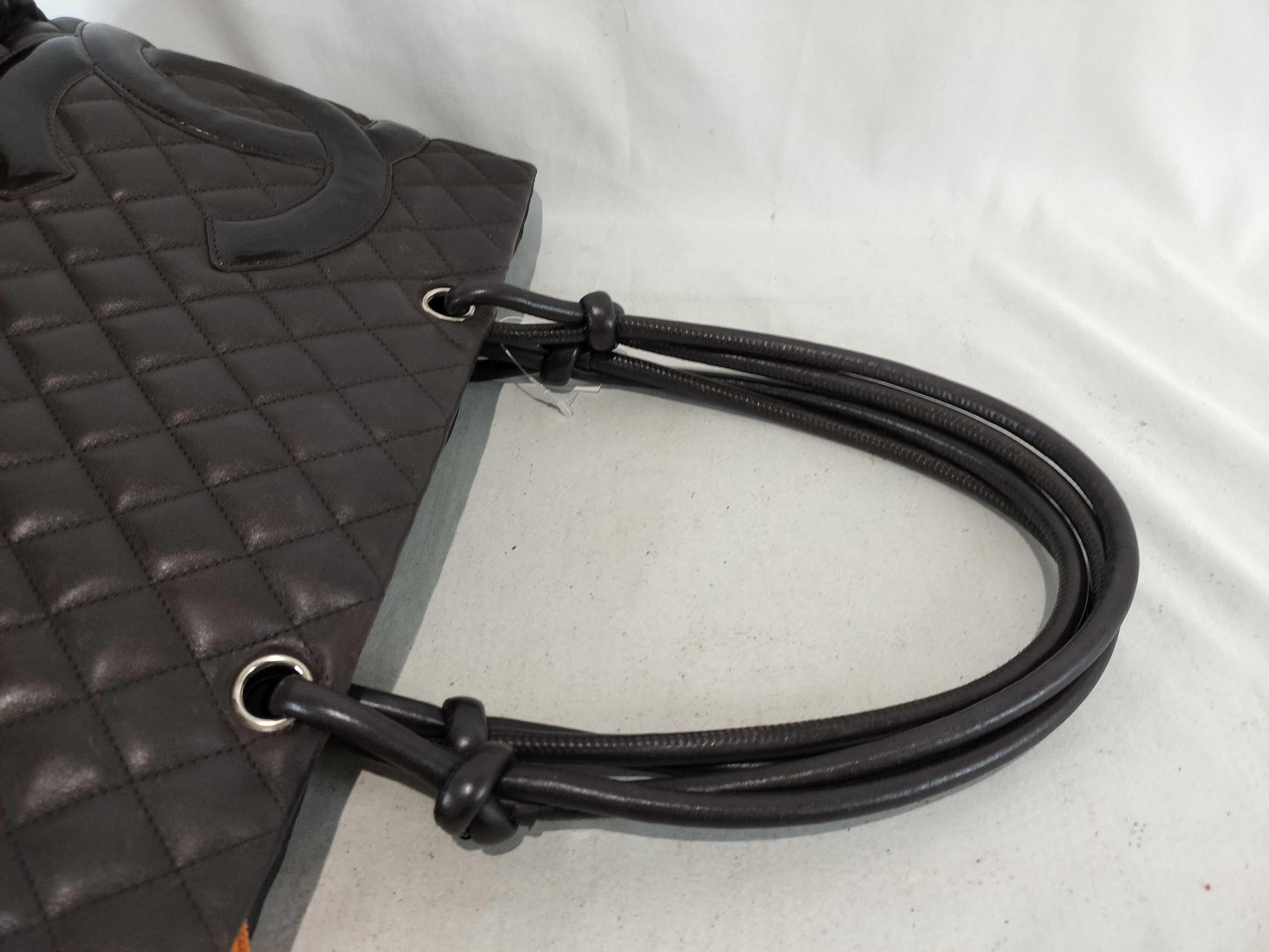 Cambon Tote Bag, No. 12, Brown Handbag — view 4