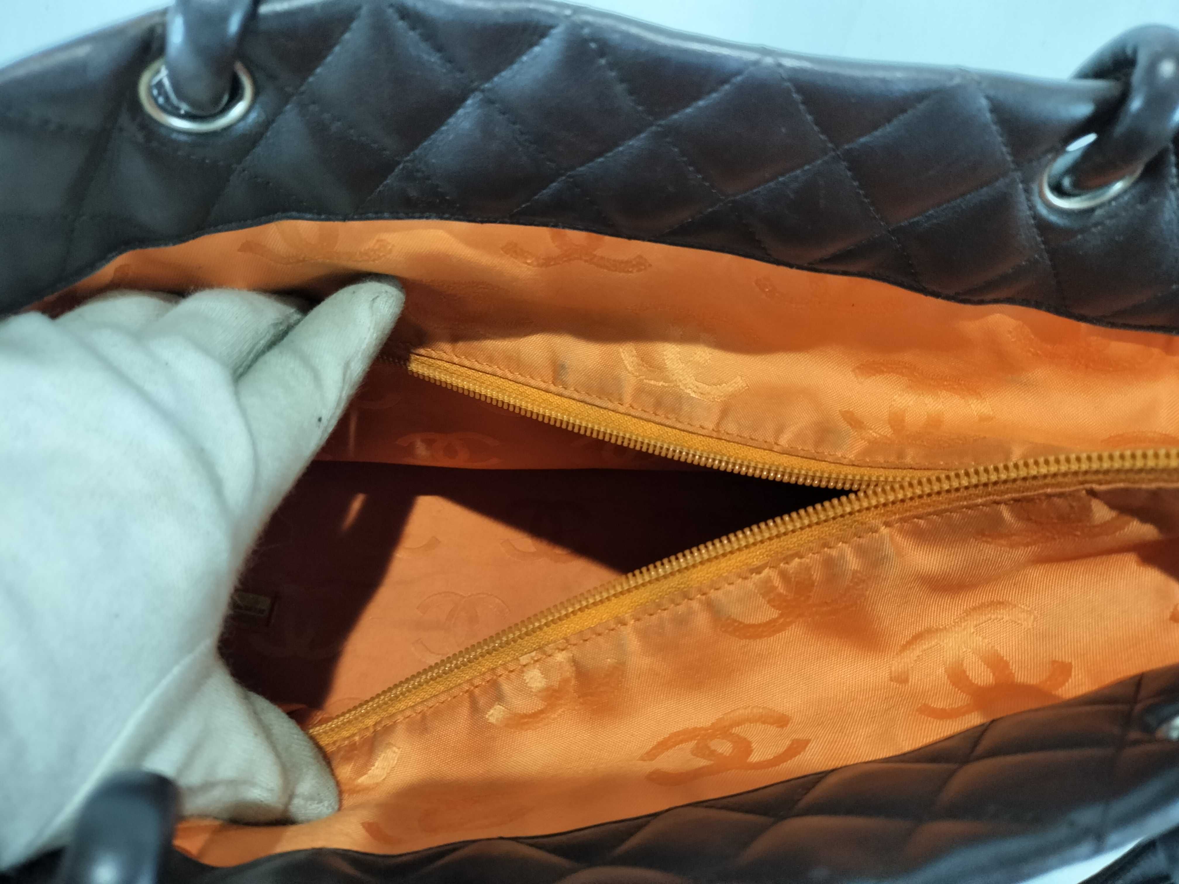 Cambon Tote Bag, No. 12, Brown Handbag — view 10