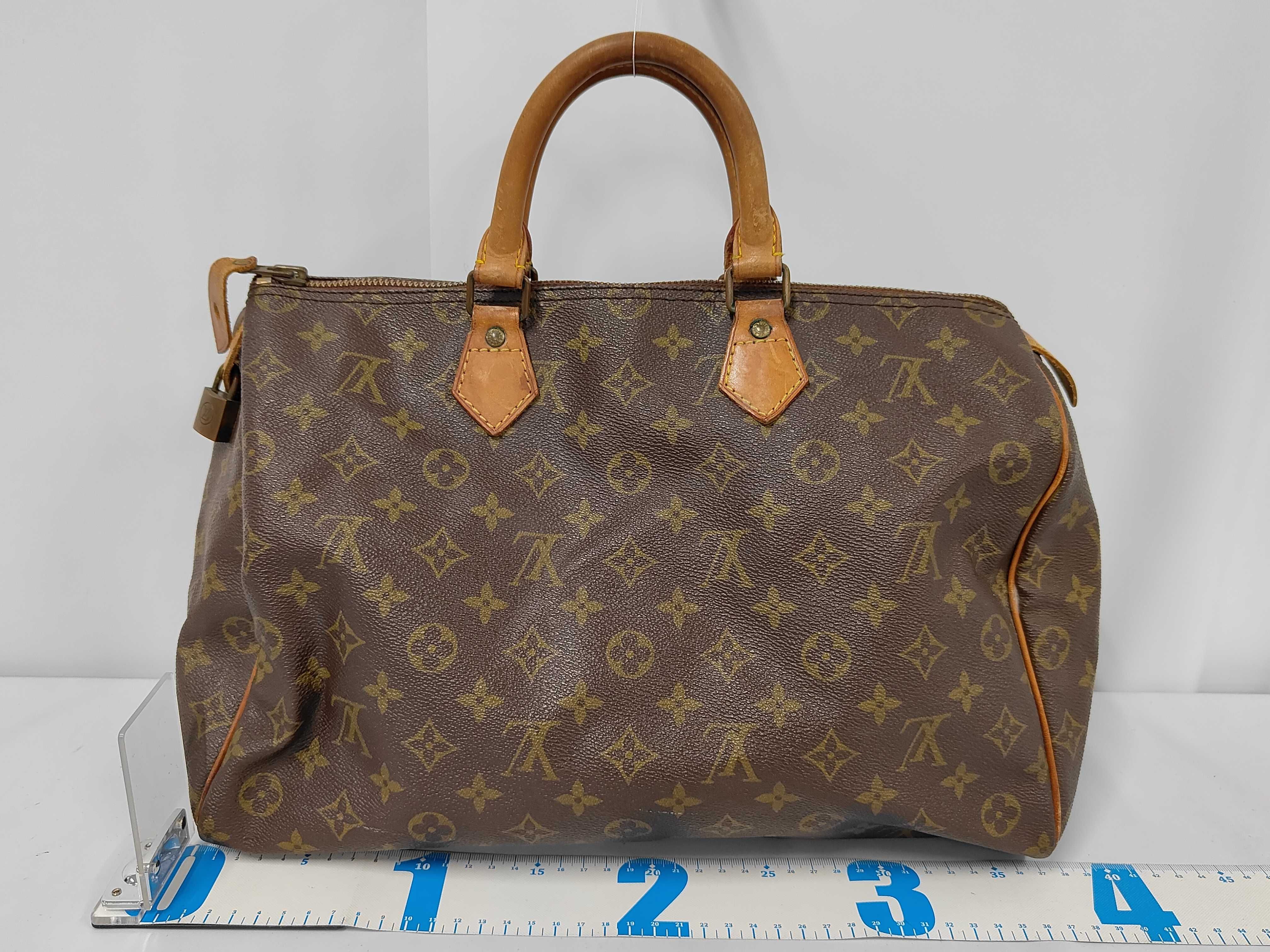 Monogram M41107 Speedy 35 Old Zipper Handbag — view 2