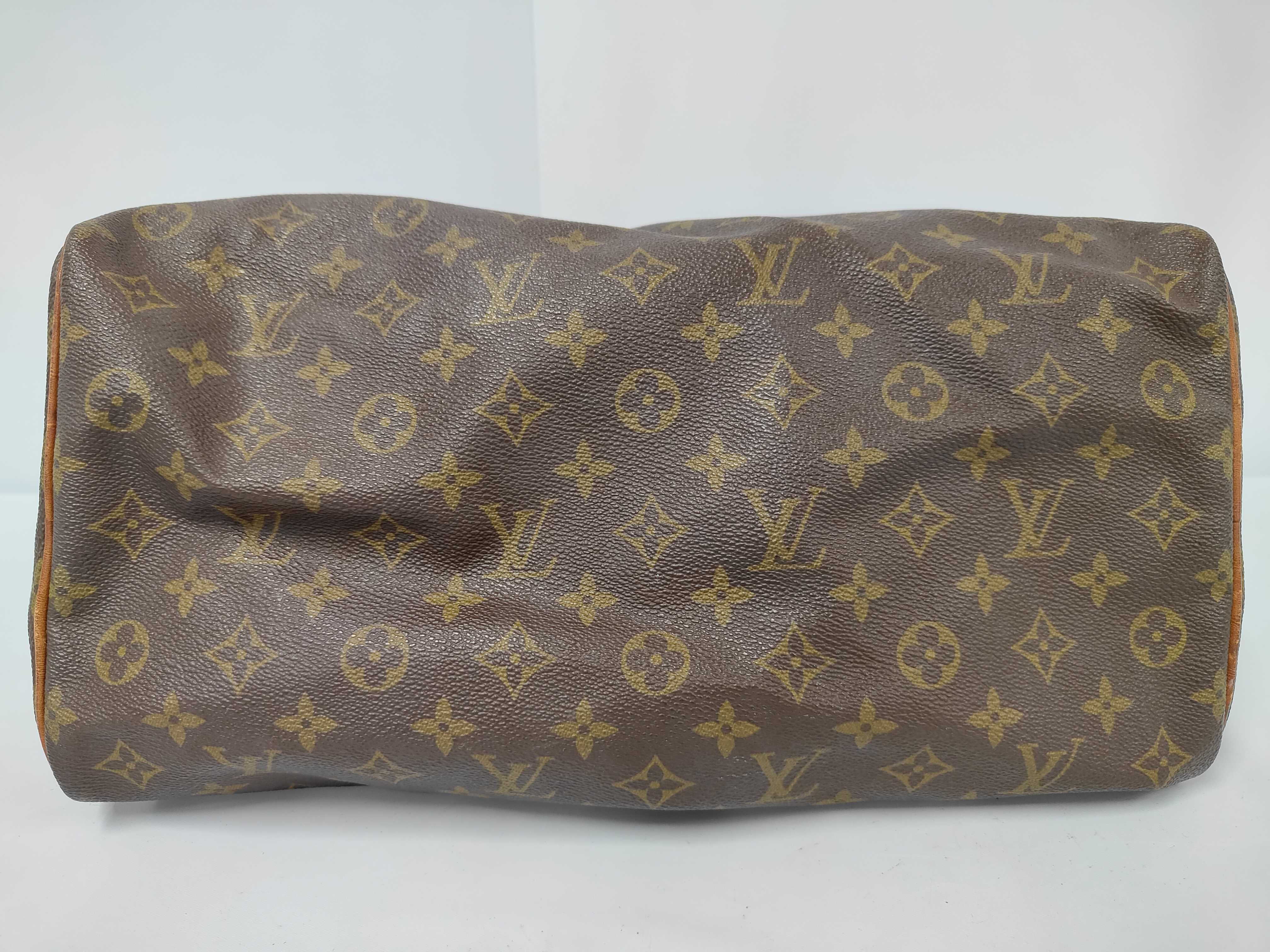 Monogram M41107 Speedy 35 Old Zipper Handbag — view 7