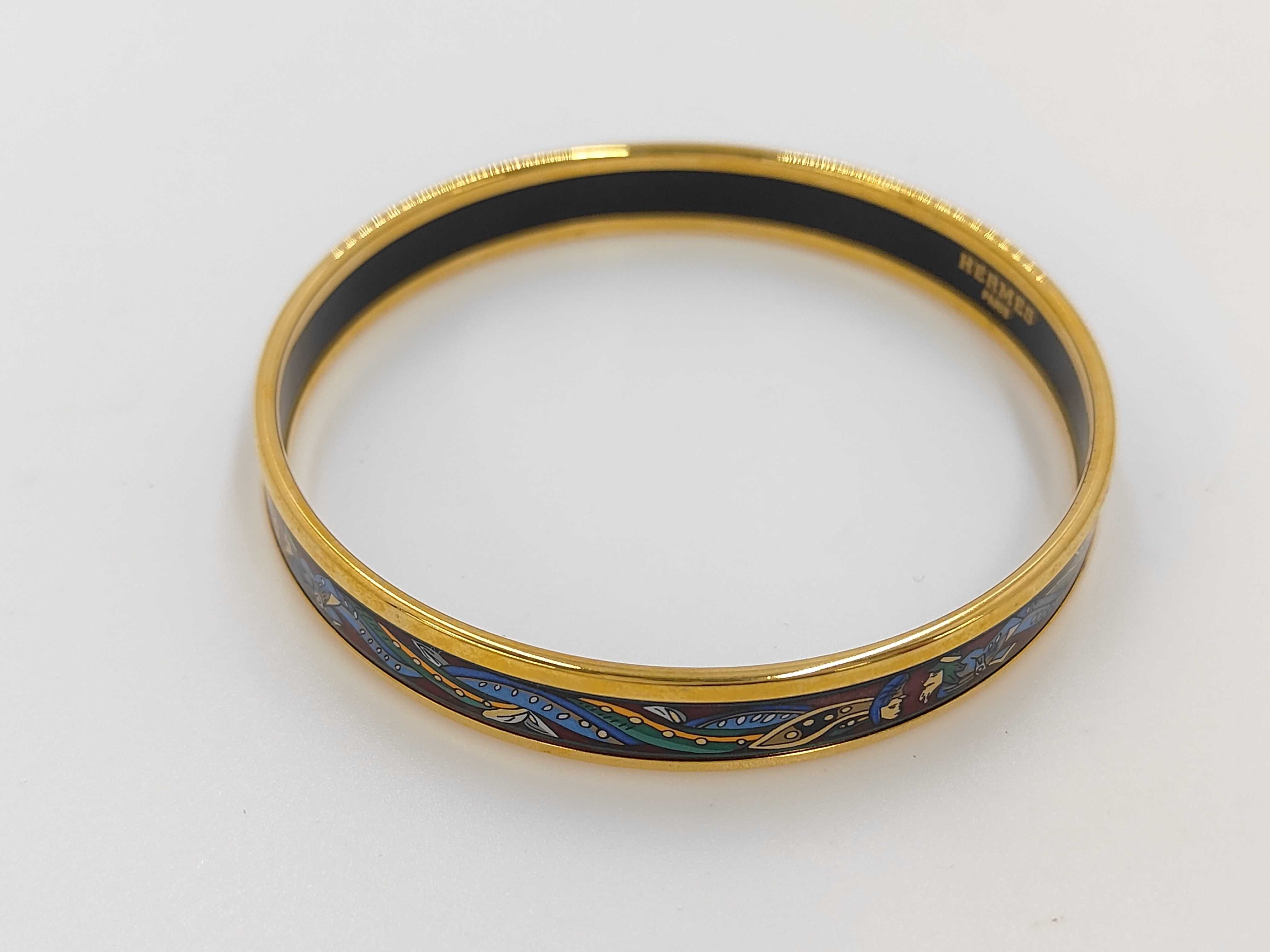 Enamel Bangle Bracelet Bangle