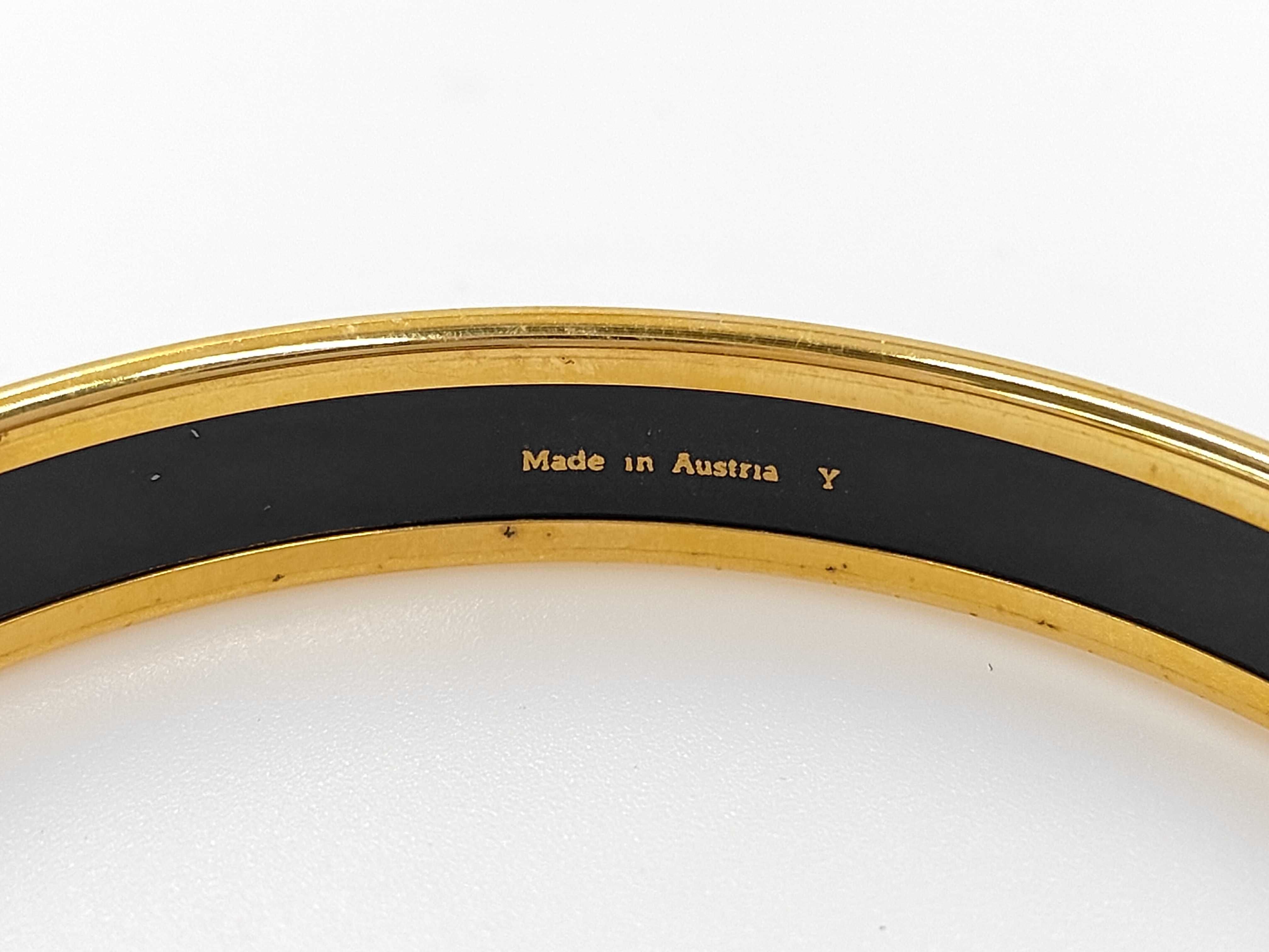 Enamel Bangle Bracelet Bangle — view 3