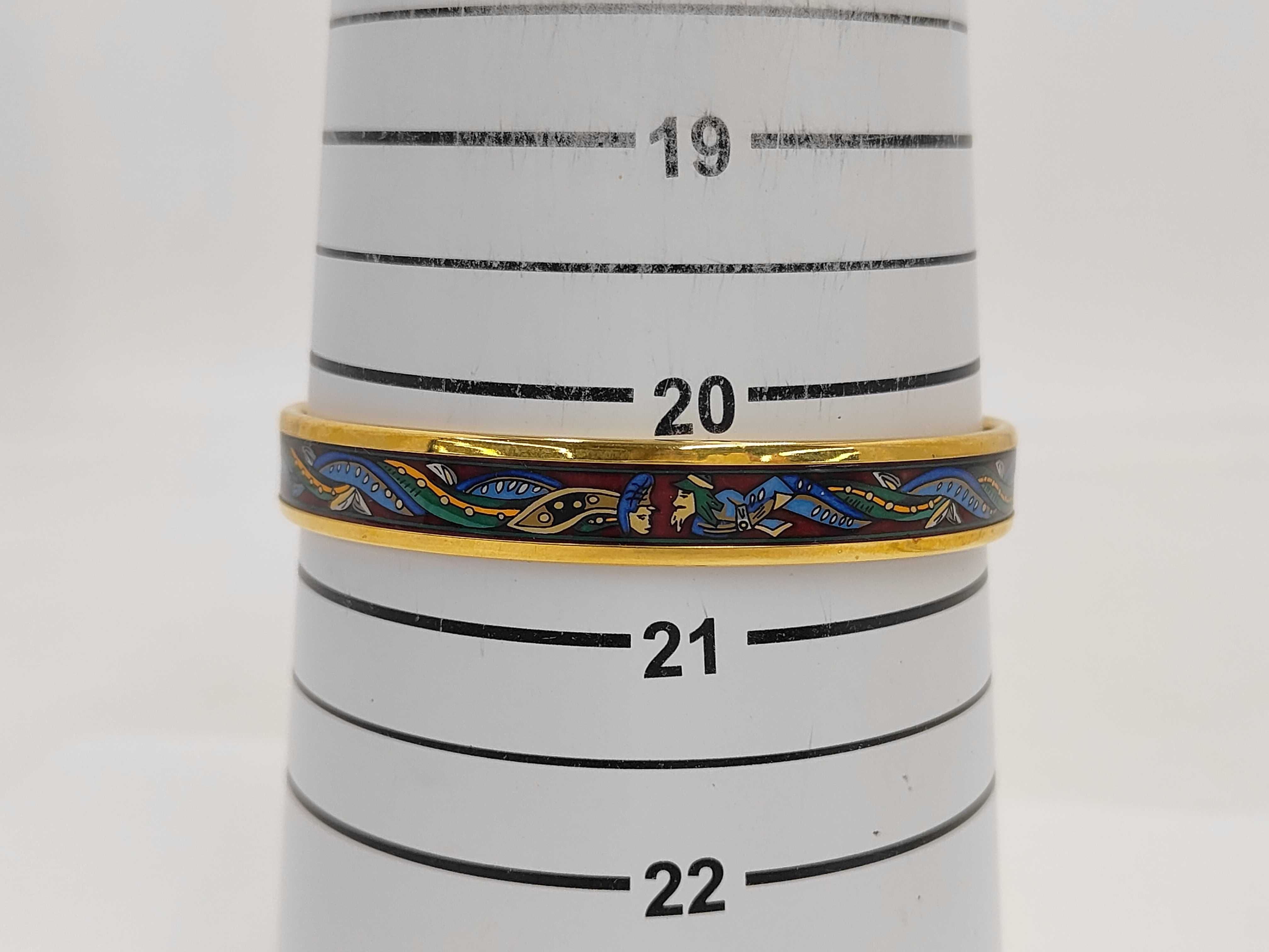 Enamel Bangle Bracelet Bangle — view 6