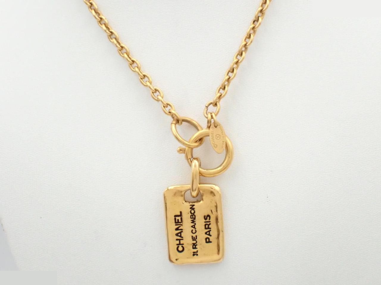 Cambon Plate Necklace, Chain approx. 38cm — view 2