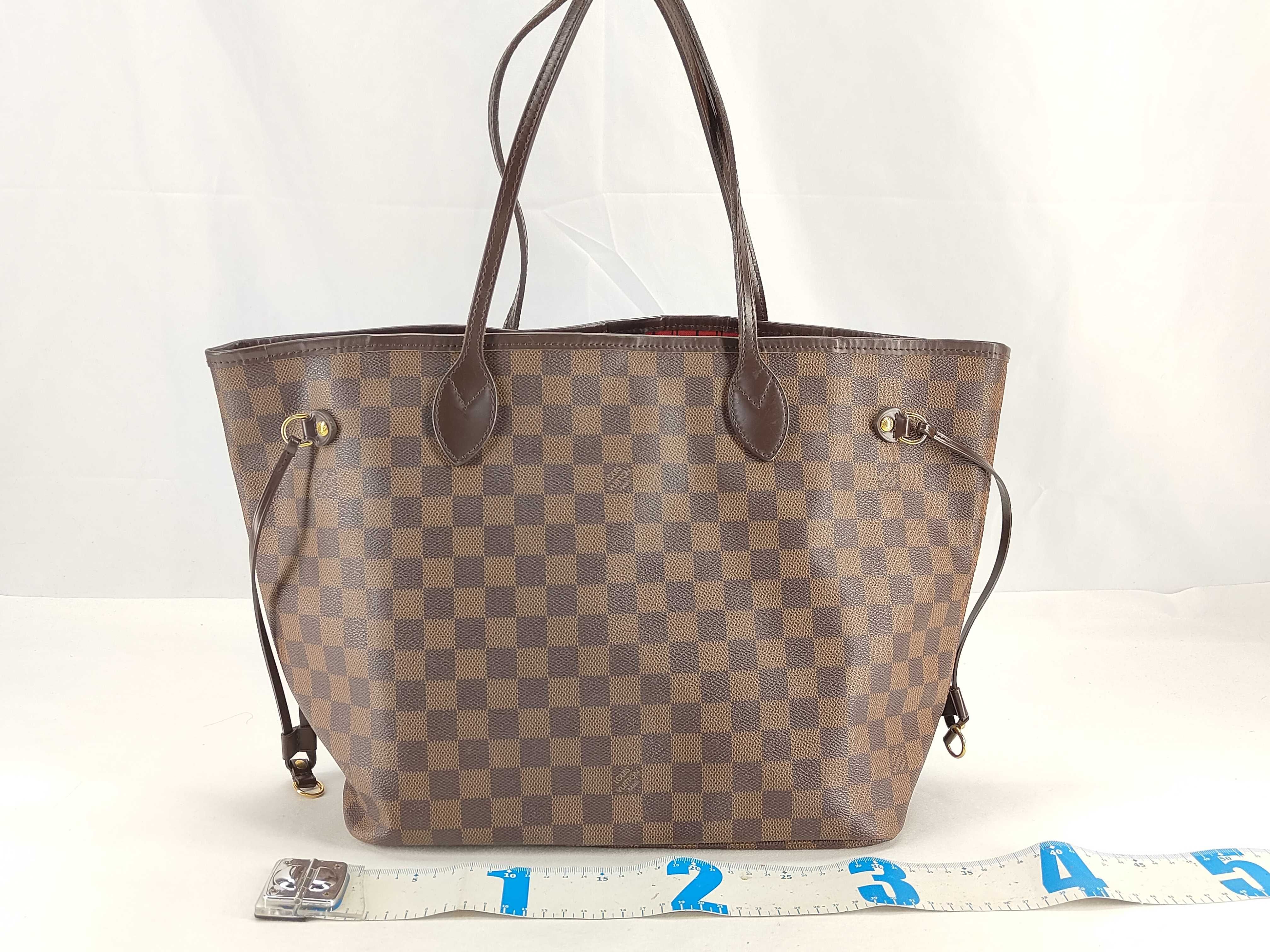 Damier Neverfull MM Tote Bag N51105 AR4160 Brown — view 2