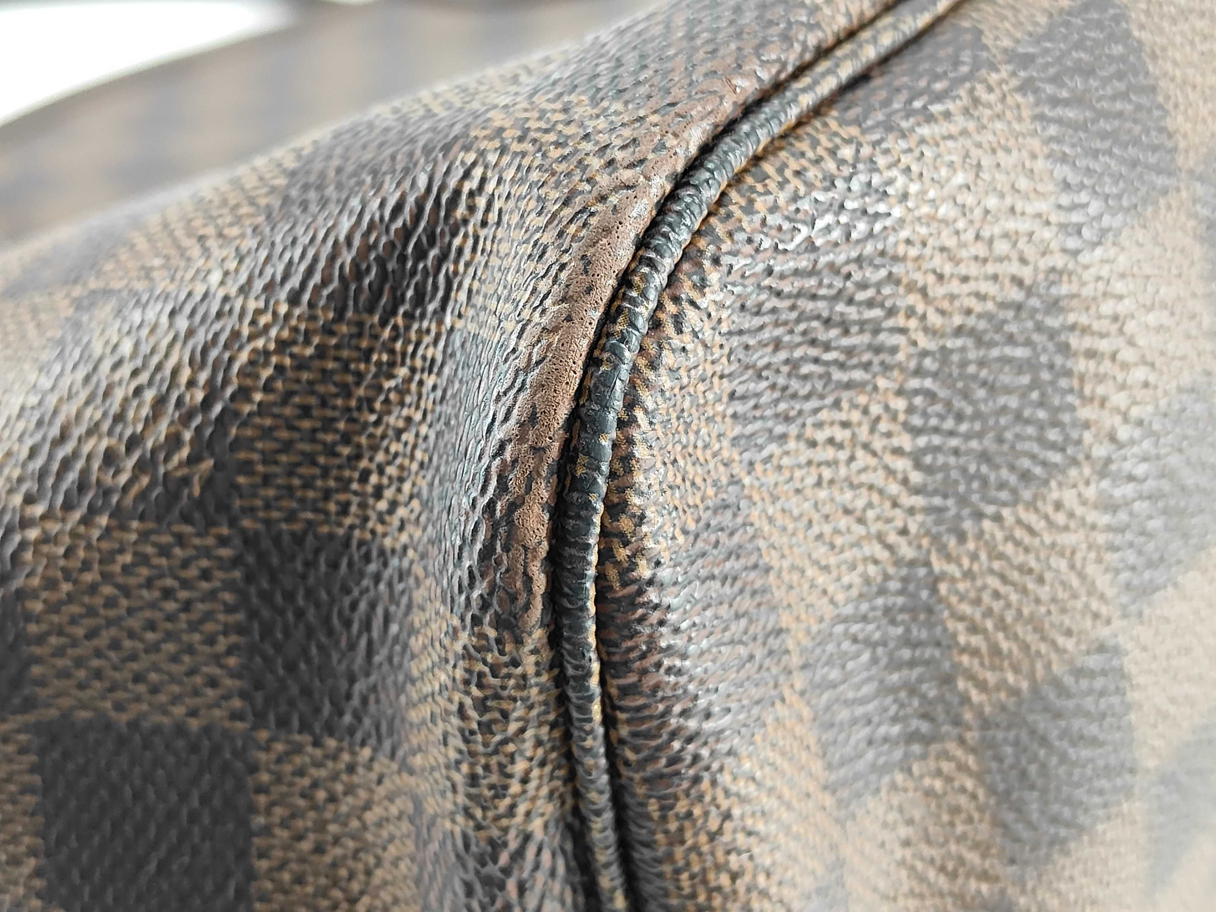 Damier Neverfull MM Tote Bag N51105 AR4160 Brown — view 8