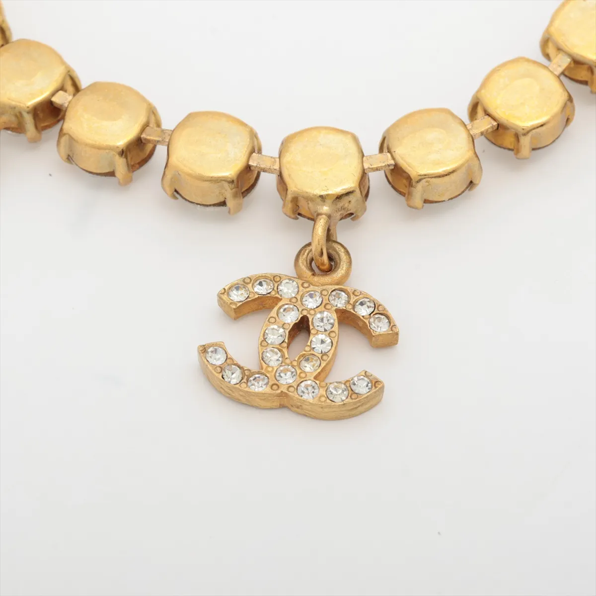 Cocomark 95P Bracelet GP x Rhinestone Gold — view 3
