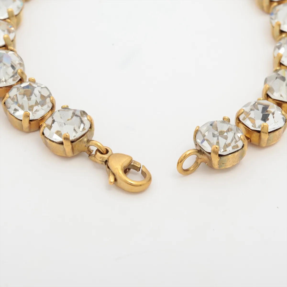 Cocomark 95P Bracelet GP x Rhinestone Gold — view 4