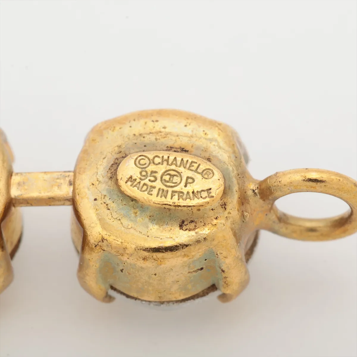 Cocomark 95P Bracelet GP x Rhinestone Gold — view 5