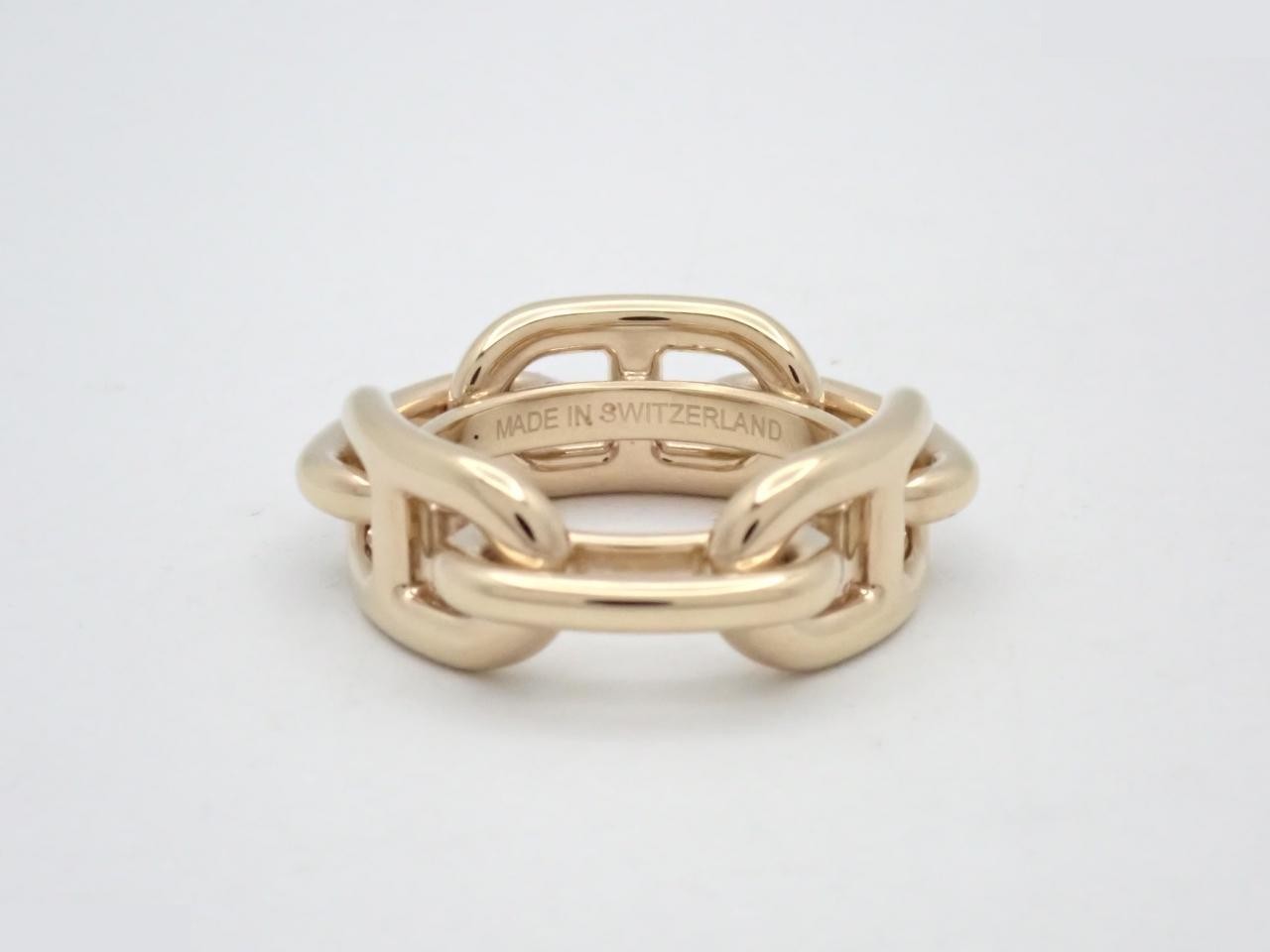 Chaine d'Ancre Scarf Ring, Gold — view 2