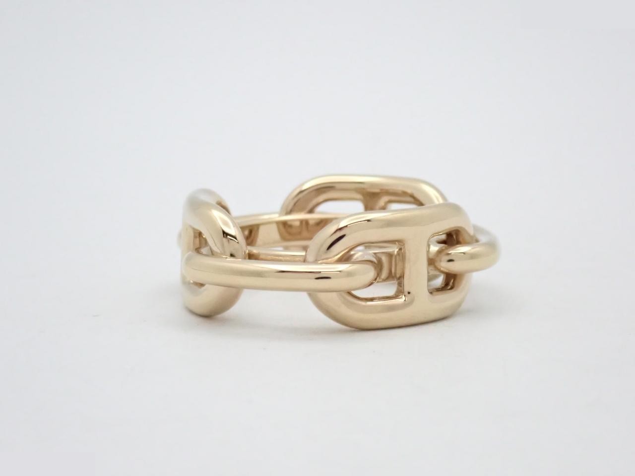 Chaine d'Ancre Scarf Ring, Gold — view 3