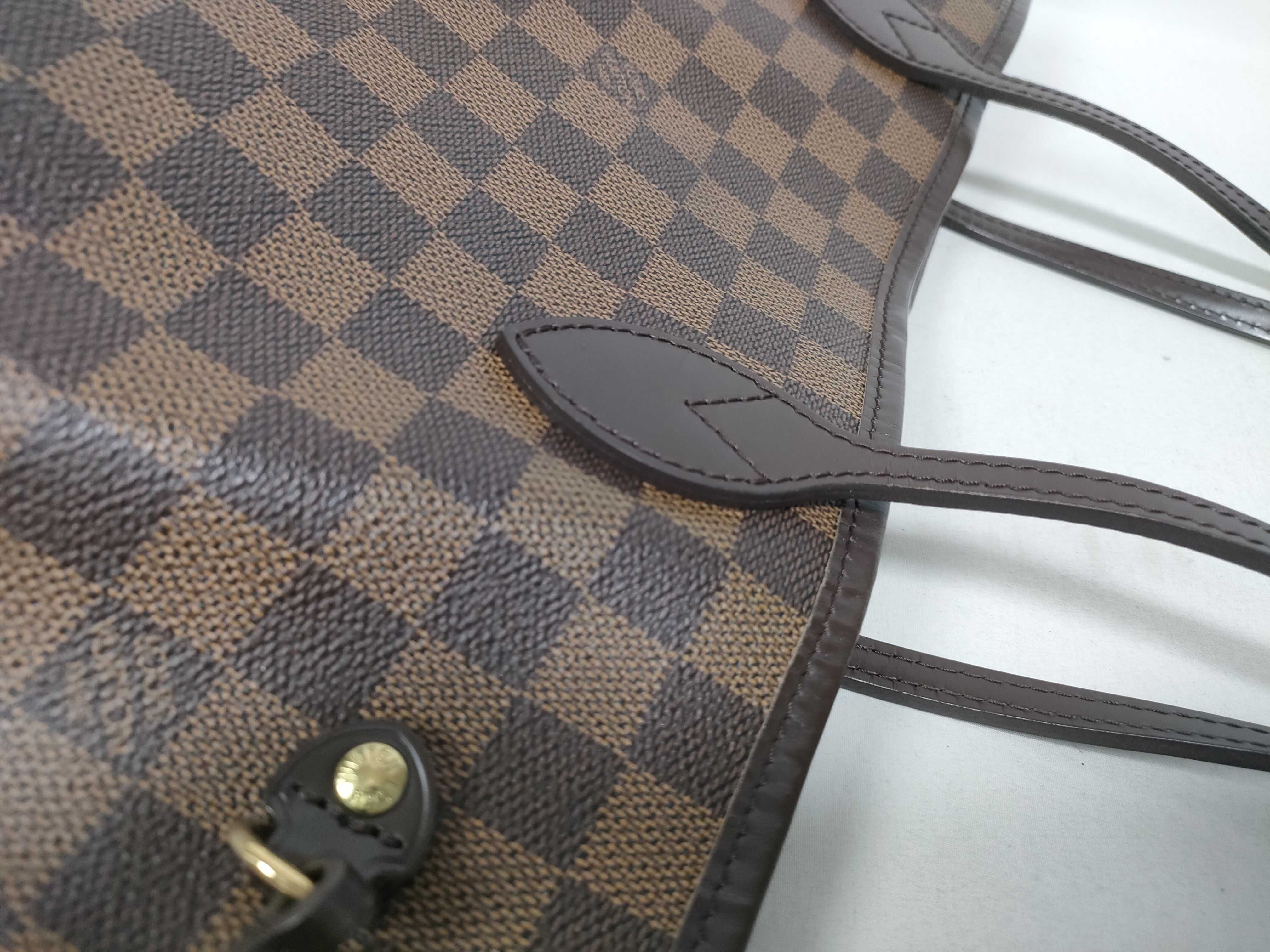 Damier LV Damier Neverfull MM SP4078 Tote Bag — view 9